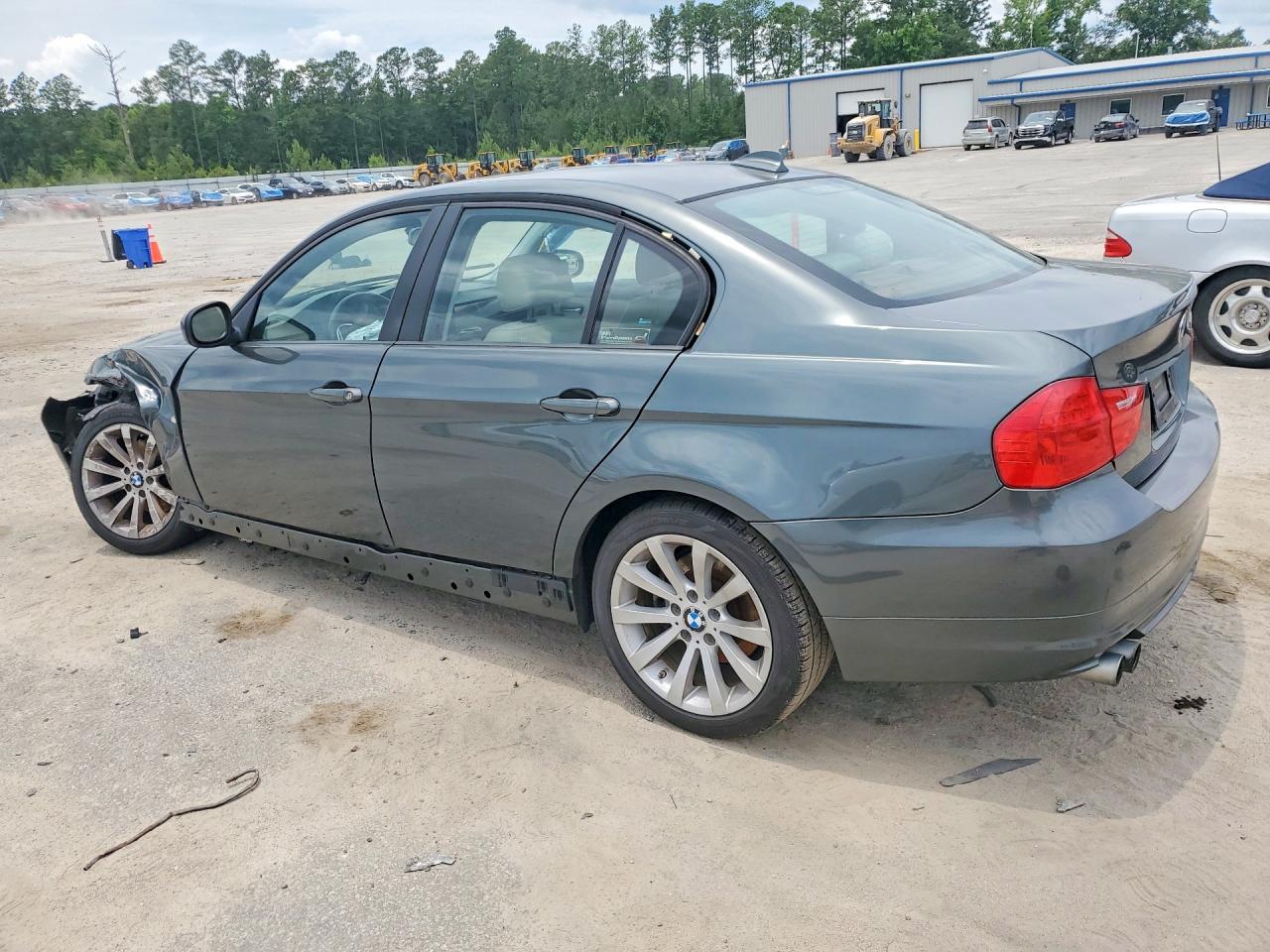2011 Bmw 328 I Gray vin: WBAPH7C58BE680465