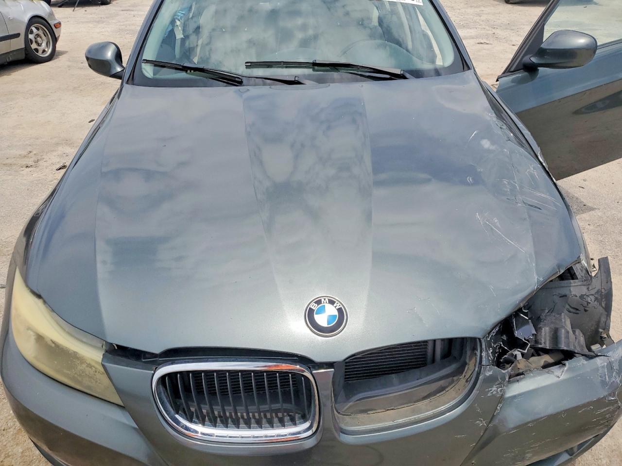 2011 Bmw 328 I Gray vin: WBAPH7C58BE680465