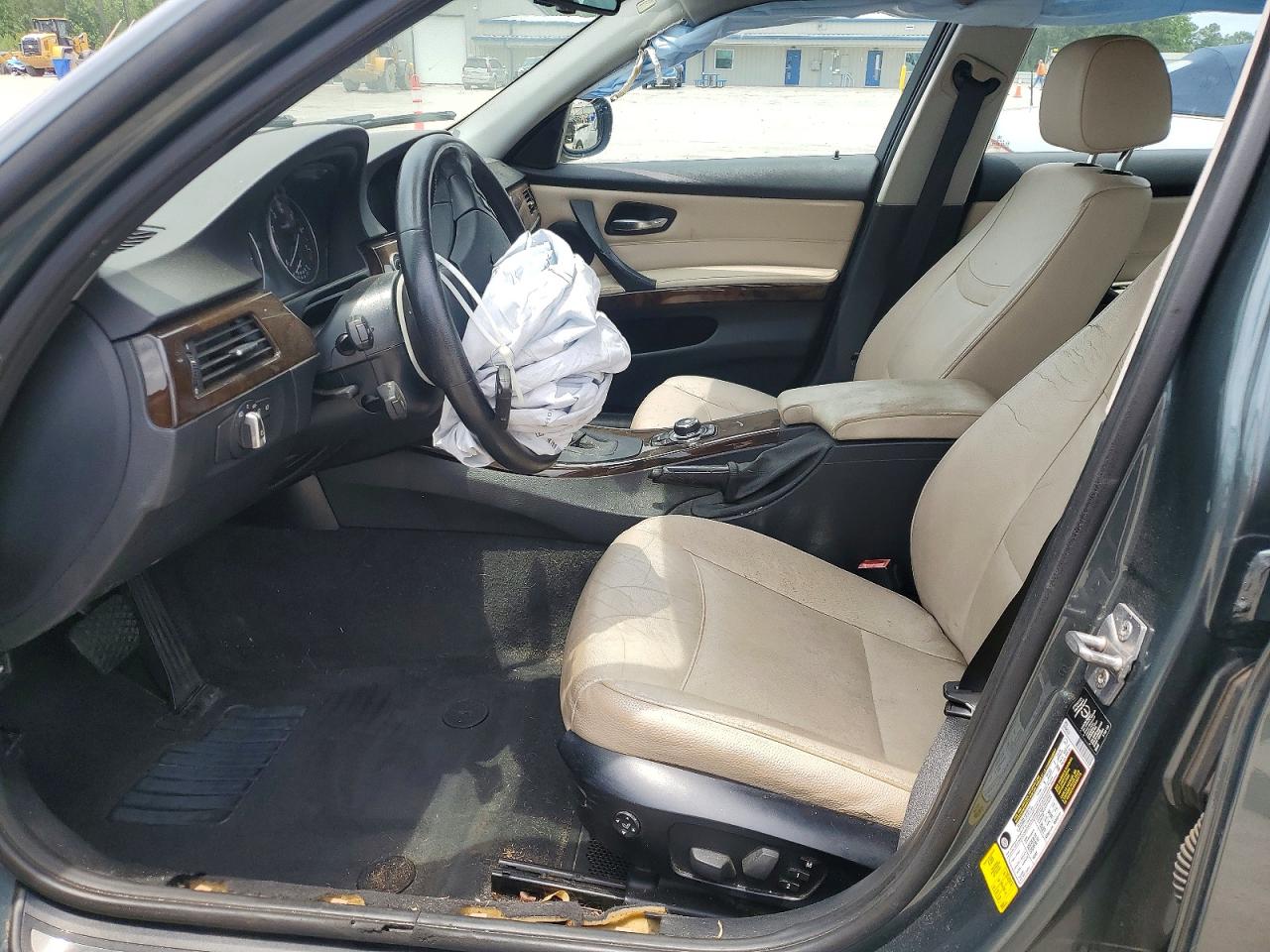 2011 Bmw 328 I Gray vin: WBAPH7C58BE680465