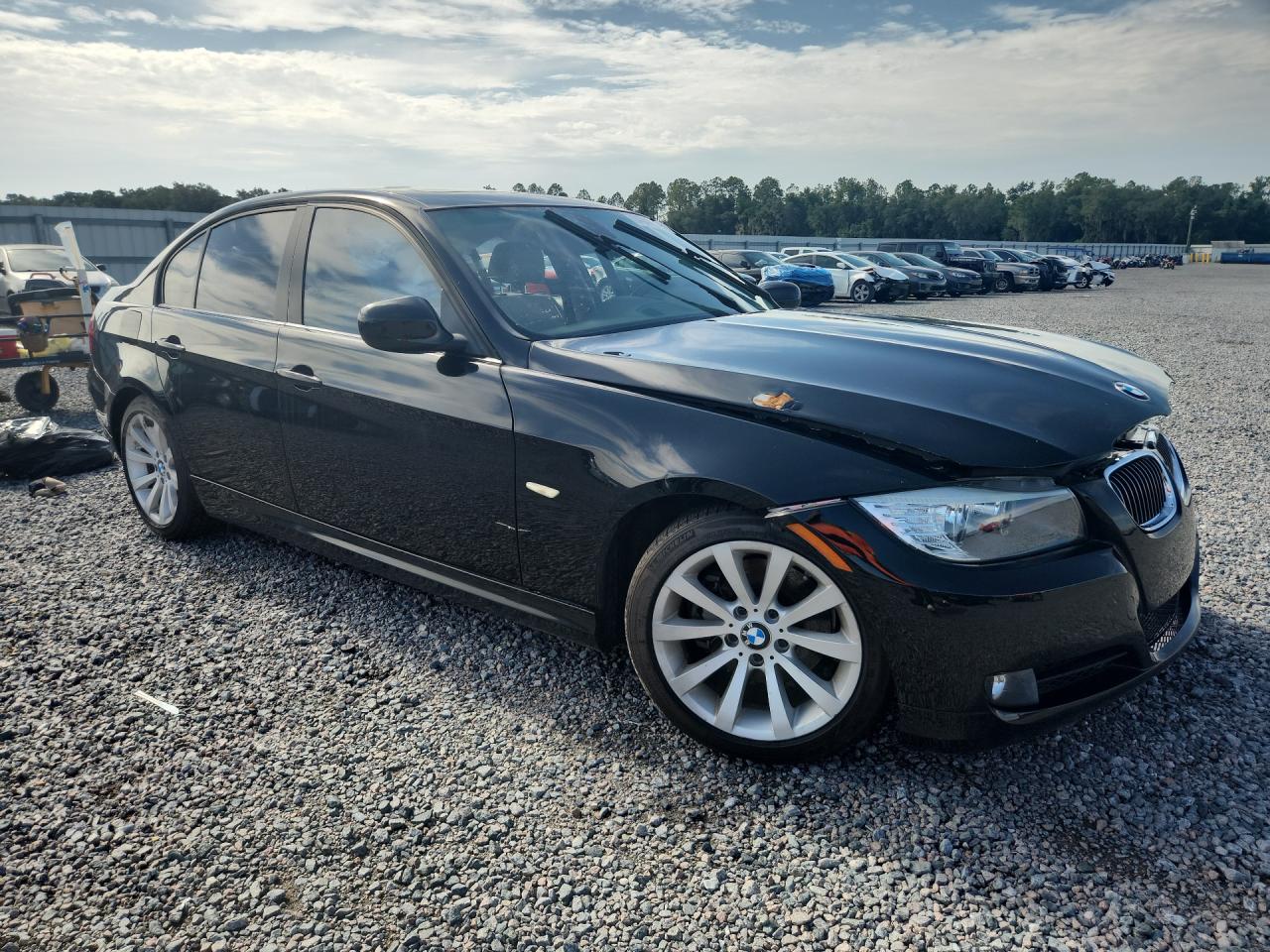 2011 Bmw 328 I Black vin: WBAPH7C58BE681468