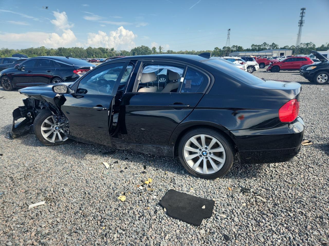 2011 Bmw 328 I Black vin: WBAPH7C58BE681468