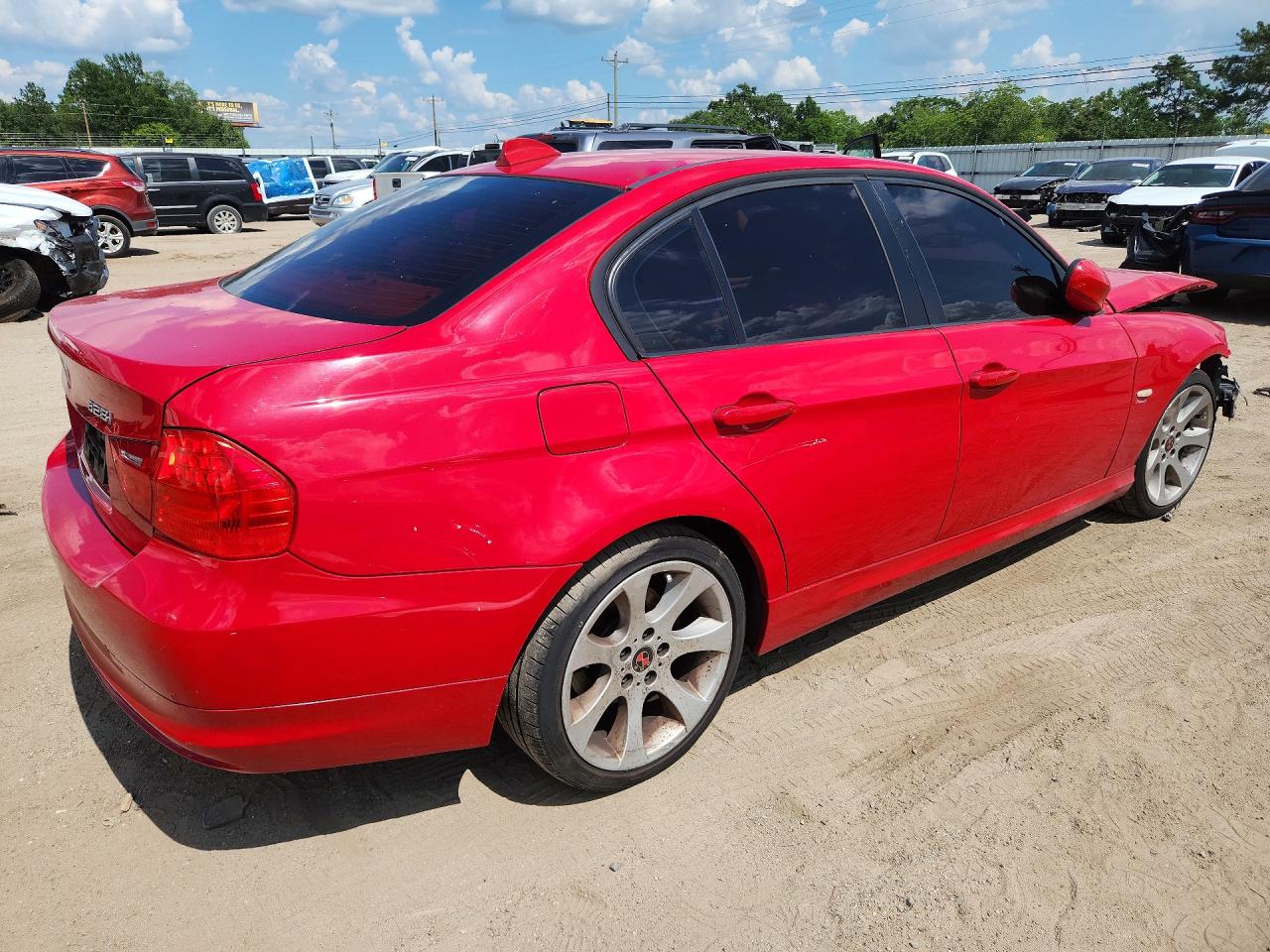 2010 Bmw 328 I Red vin: WBAPH7C59AE130111