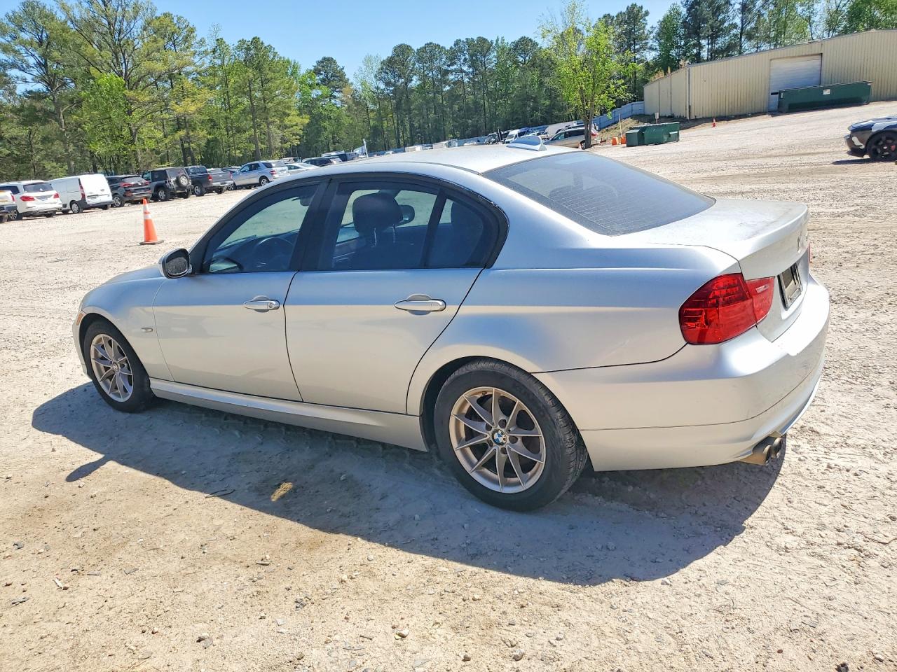 2010 Bmw 328 I Silver vin: WBAPH7C5XAE129954