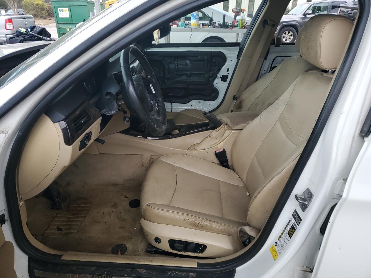 2011 Bmw 328 I White vin: WBAPH7C5XBE676997