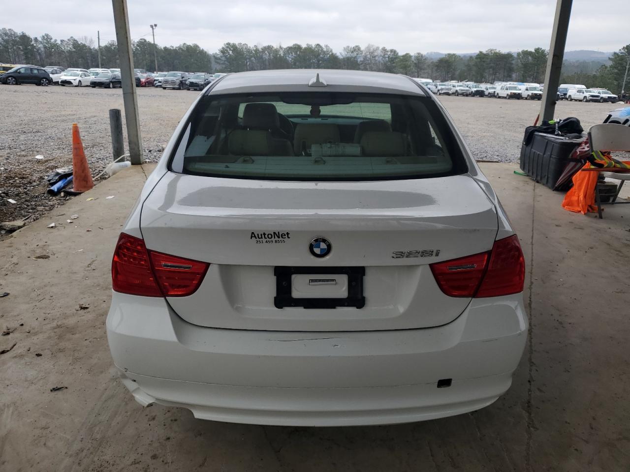 2011 Bmw 328 I White vin: WBAPH7C5XBE676997