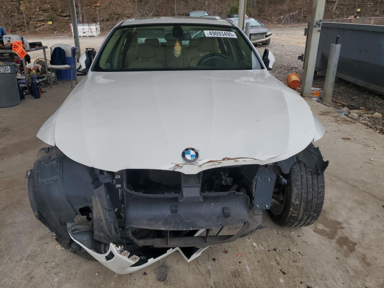 2011 Bmw 328 I White vin: WBAPH7C5XBE676997