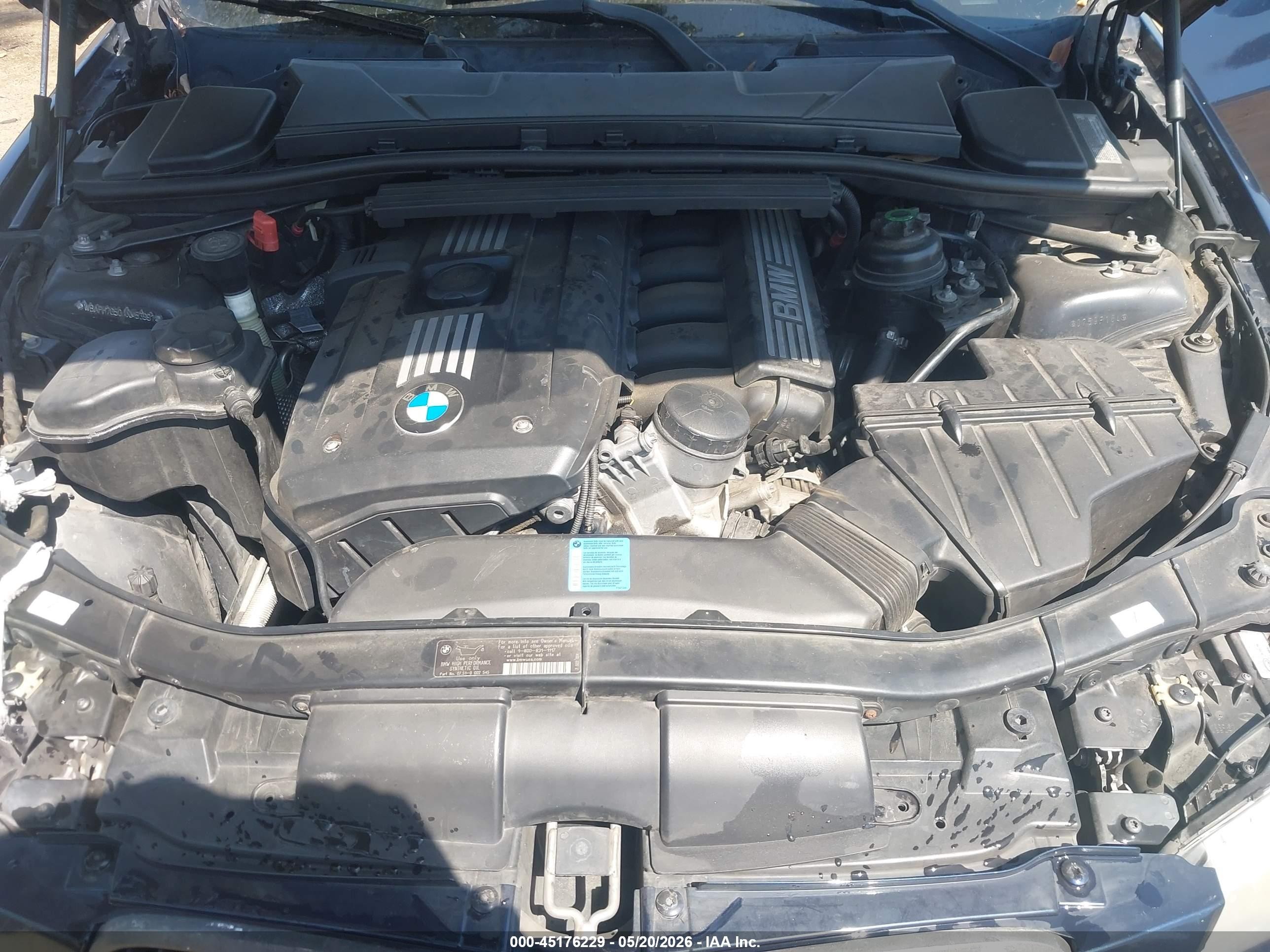 2010 Bmw 328i   Синий vin: WBAPH7G50ANM53991