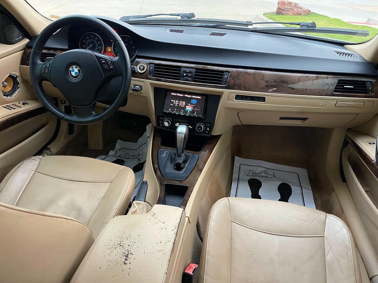 2011 Bmw 328 I White vin: WBAPH7G50BNM55998