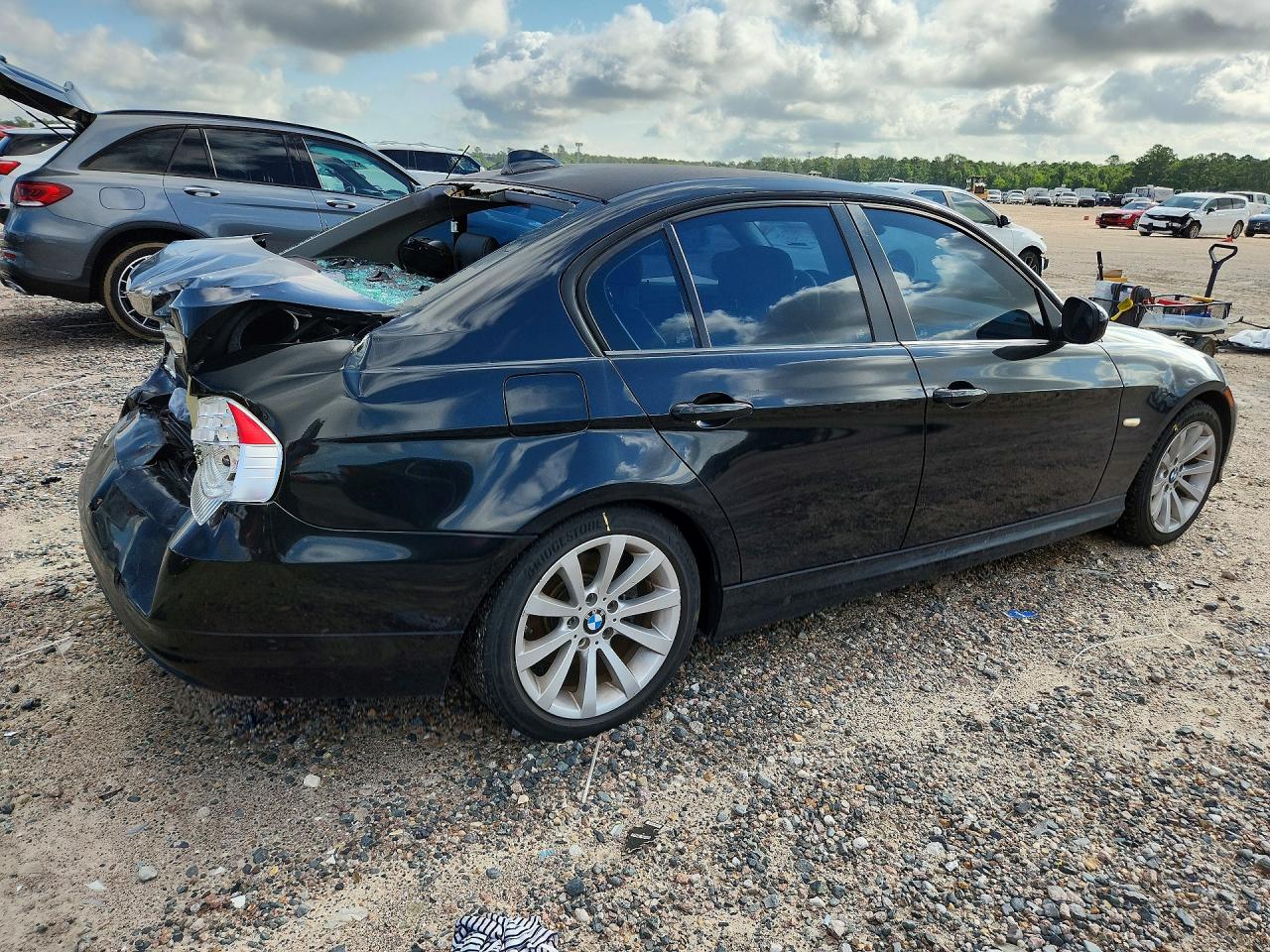 2011 Bmw 328 I Black vin: WBAPH7G50BNM56780