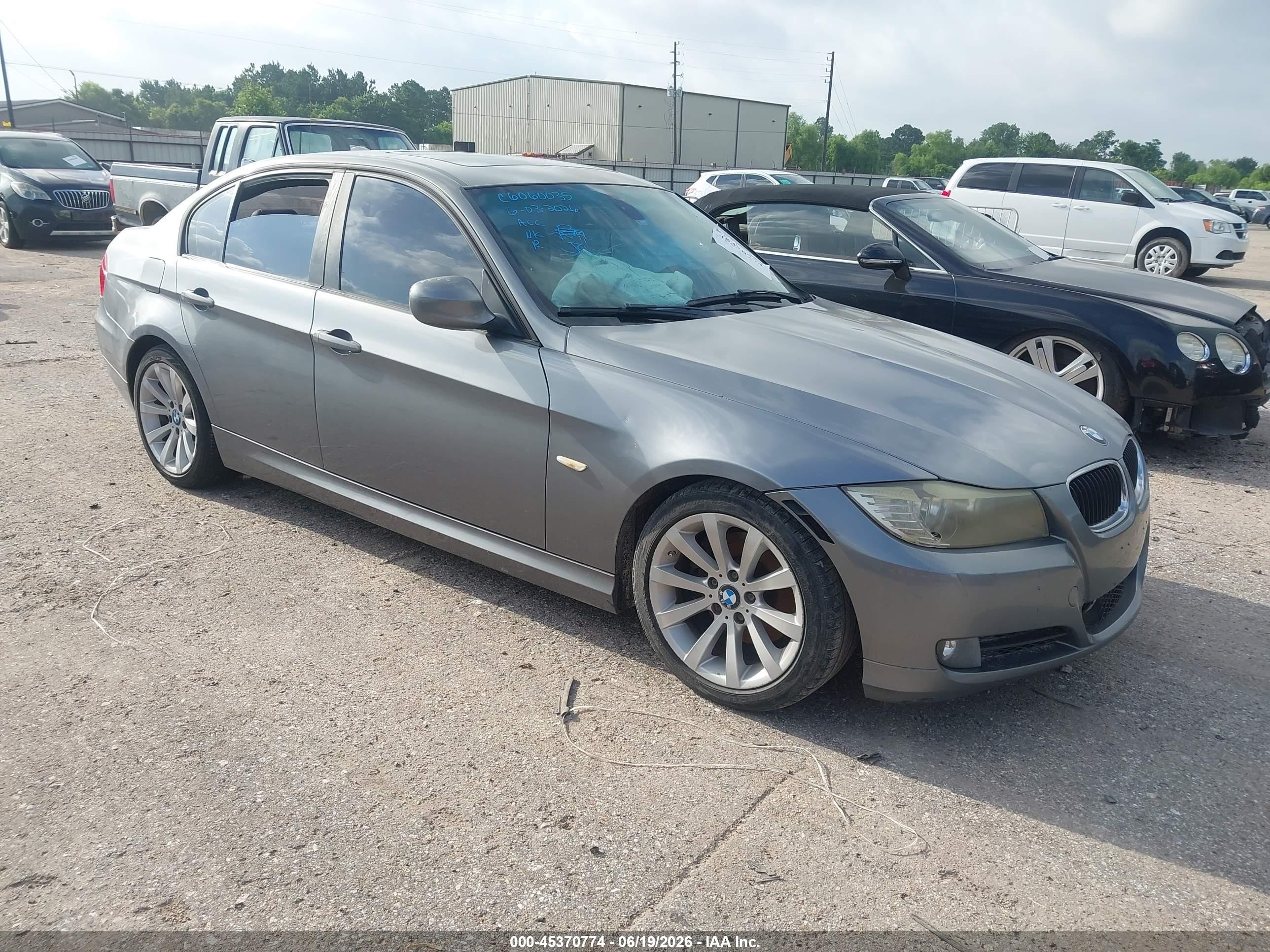 2011 Bmw 328i   Gray vin: WBAPH7G50BNM59484