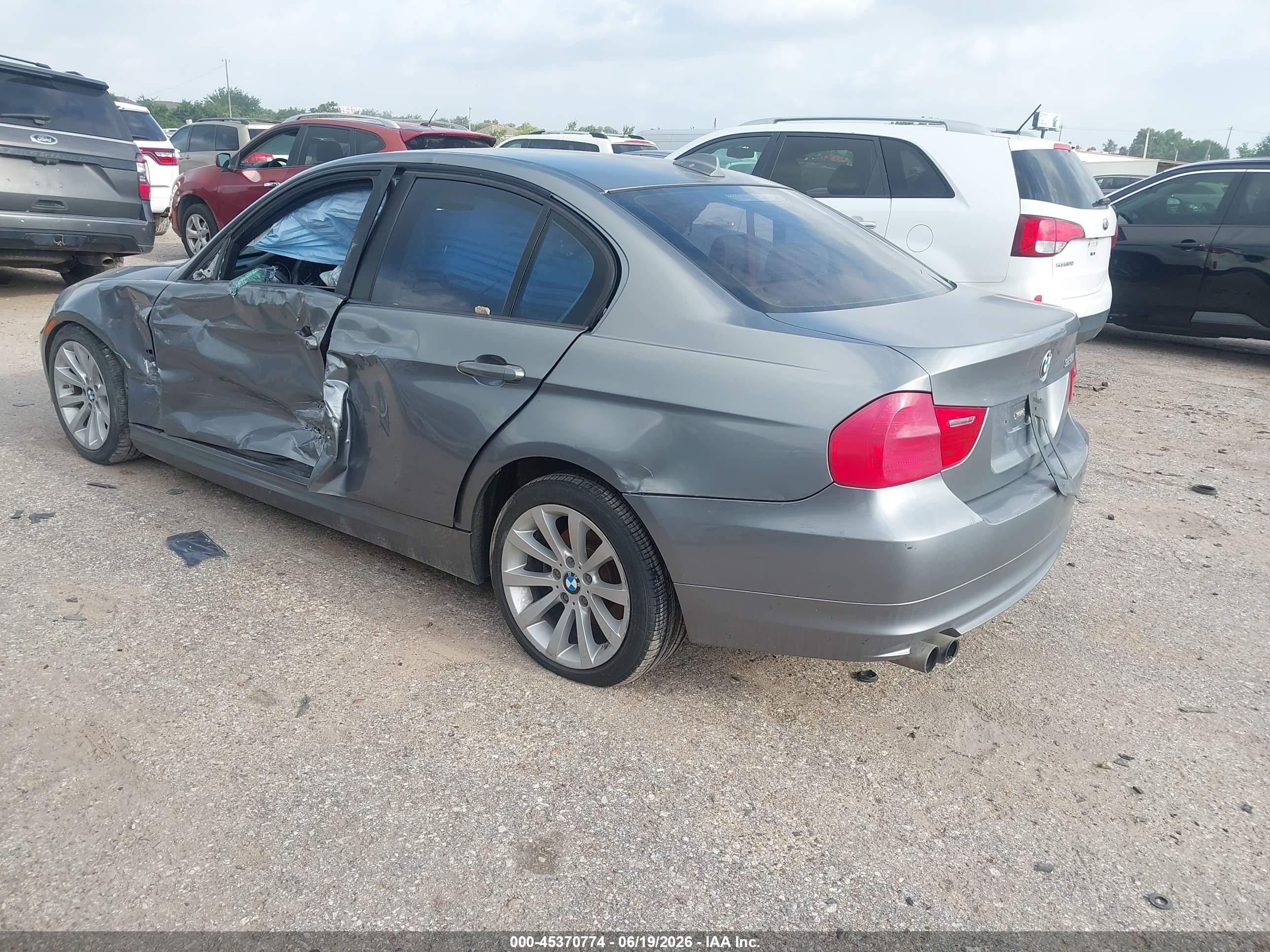 2011 Bmw 328i   Gray vin: WBAPH7G50BNM59484