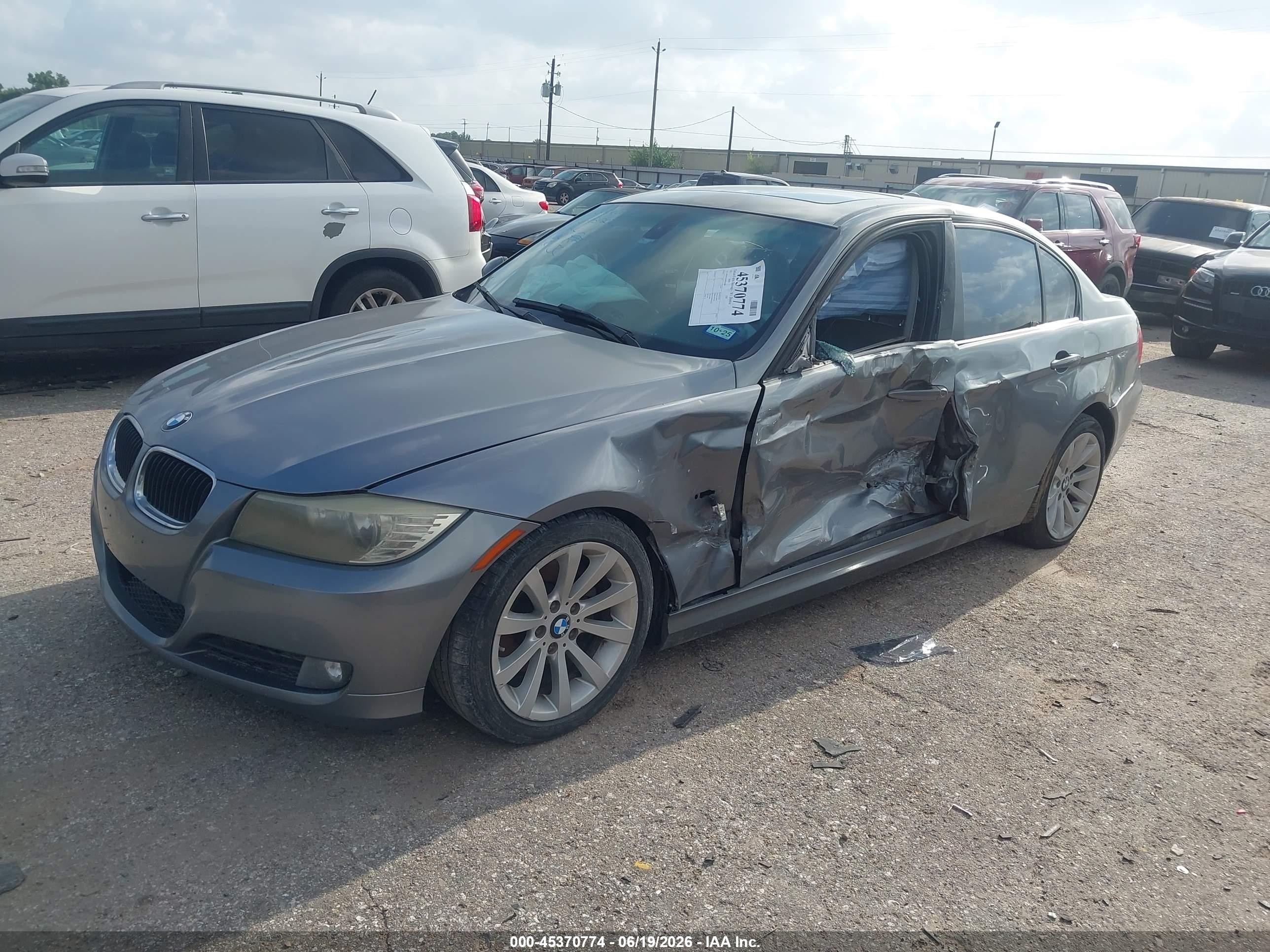 2011 Bmw 328i   Gray vin: WBAPH7G50BNM59484