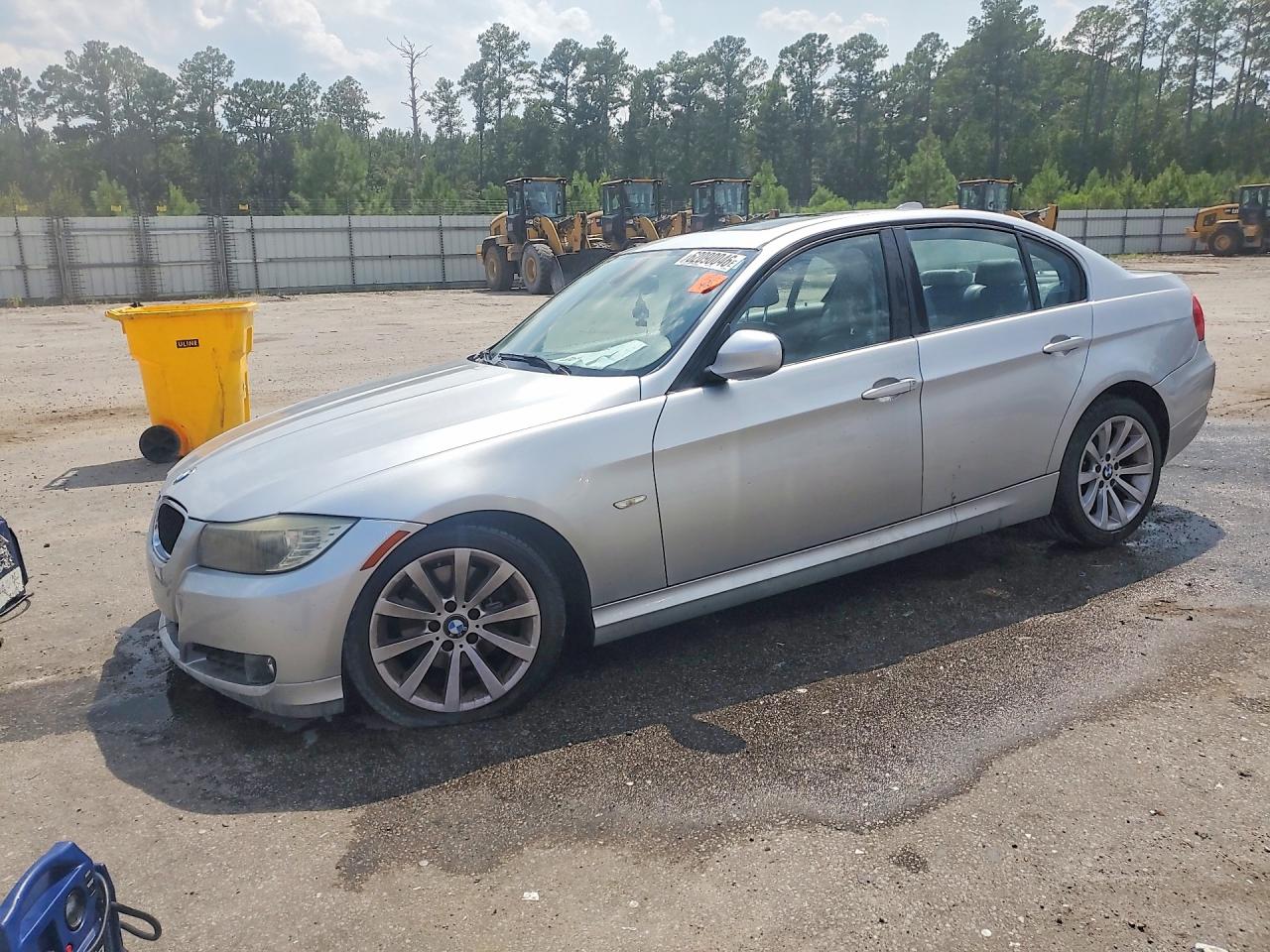 2011 Bmw 328 I Silver vin: WBAPH7G51BNM56030