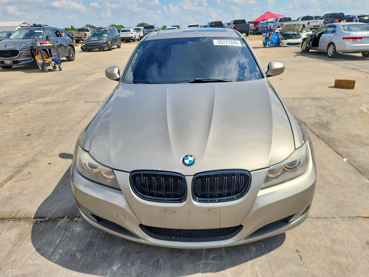 2011 Bmw 3 Series 328i Коричневый vin: WBAPH7G51BNM58375
