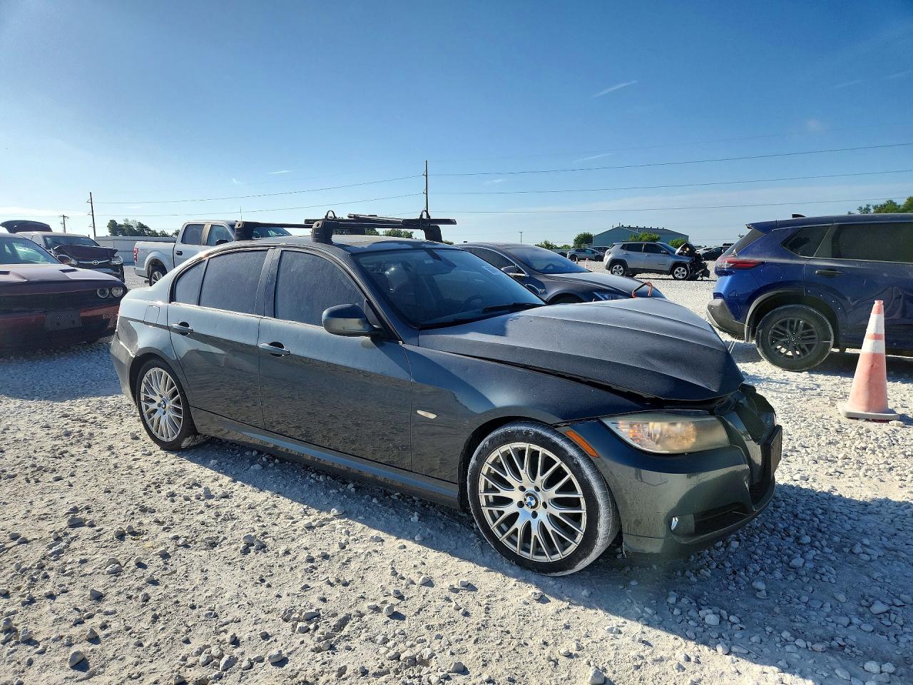 2011 Bmw 328 I Gray vin: WBAPH7G51BNN06456