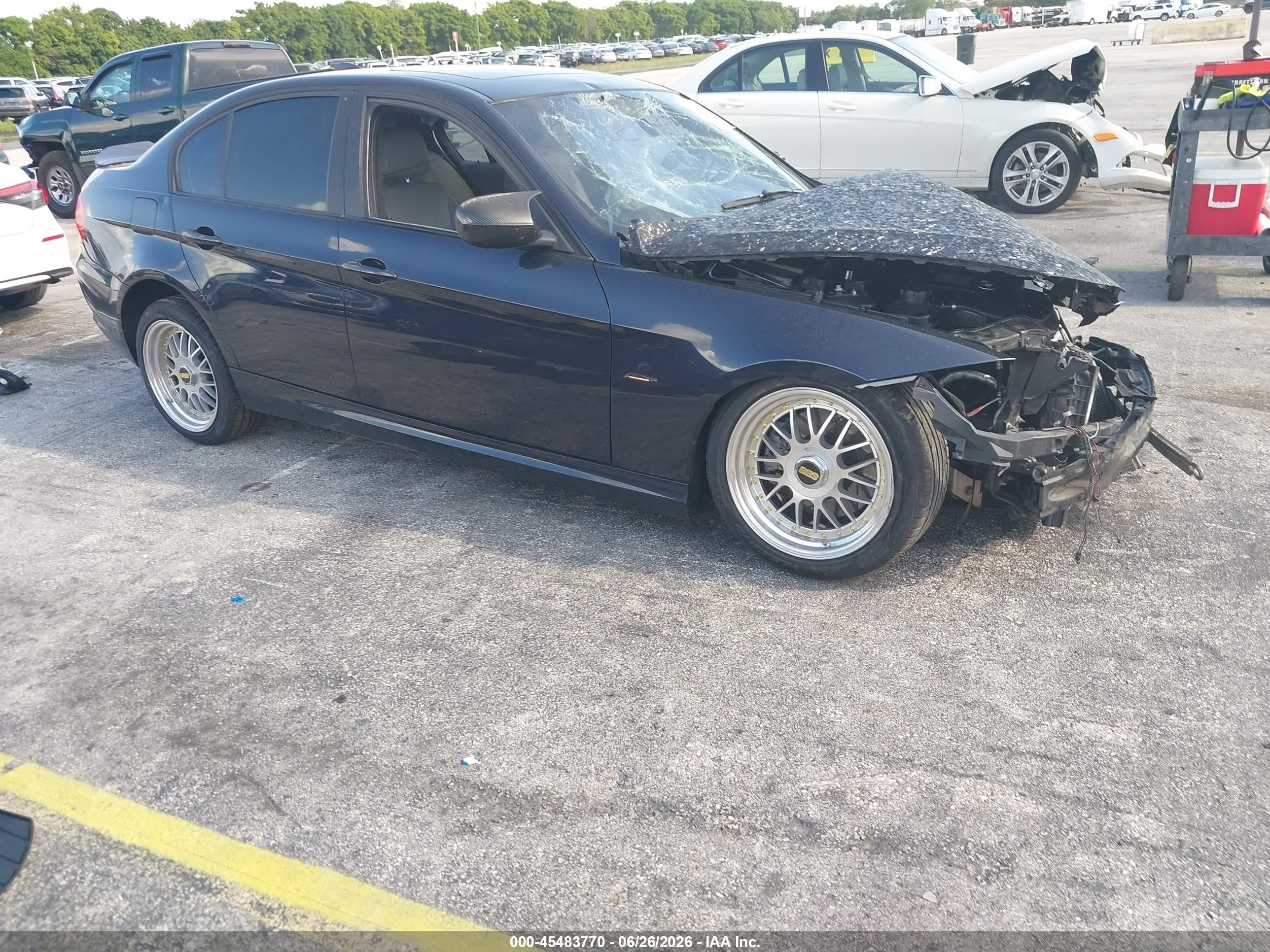2010 Bmw 328i   Dark Blue vin: WBAPH7G52ANM51417
