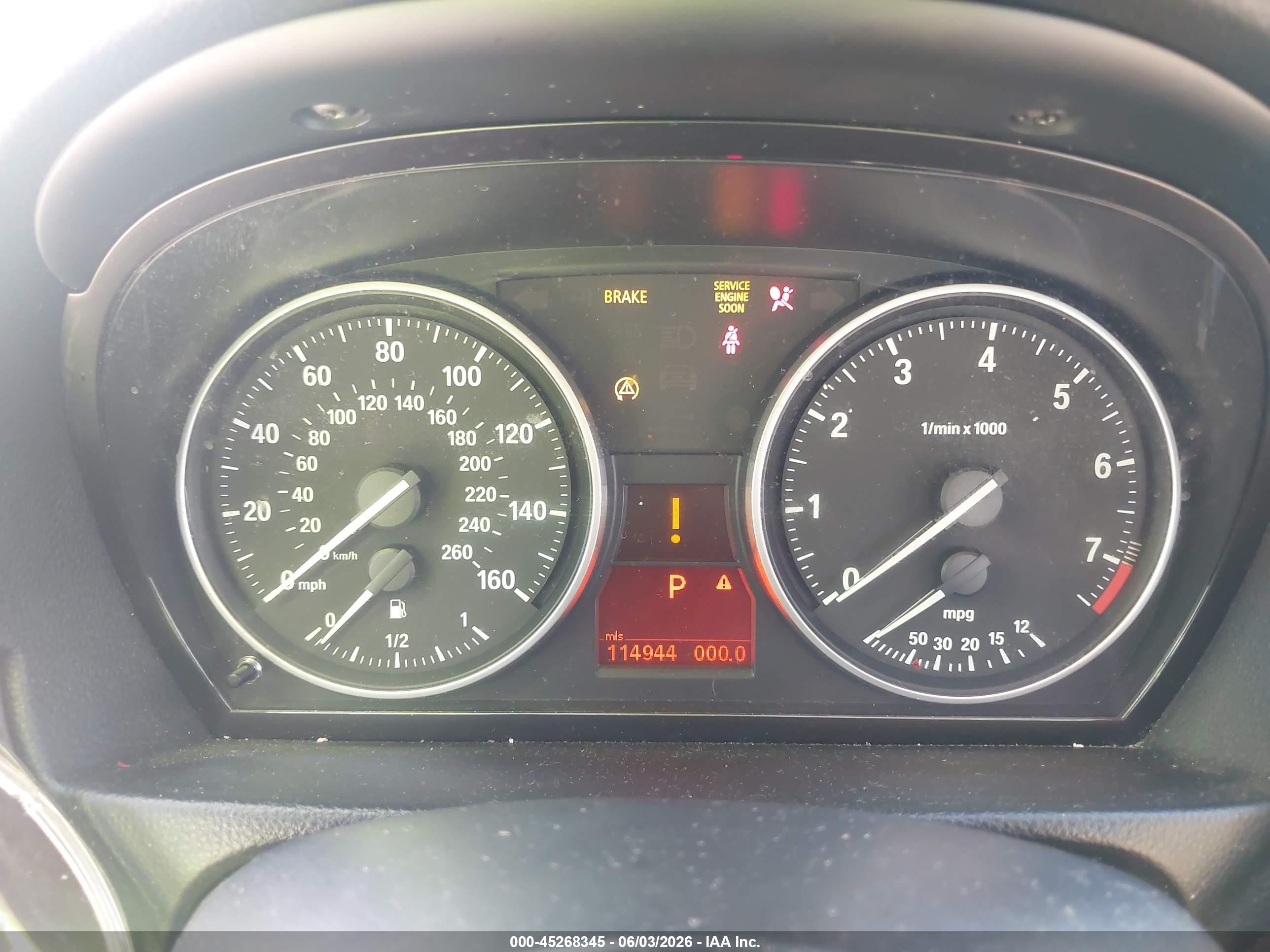 2010 Bmw 328i   Dark Blue vin: WBAPH7G52ANM52020