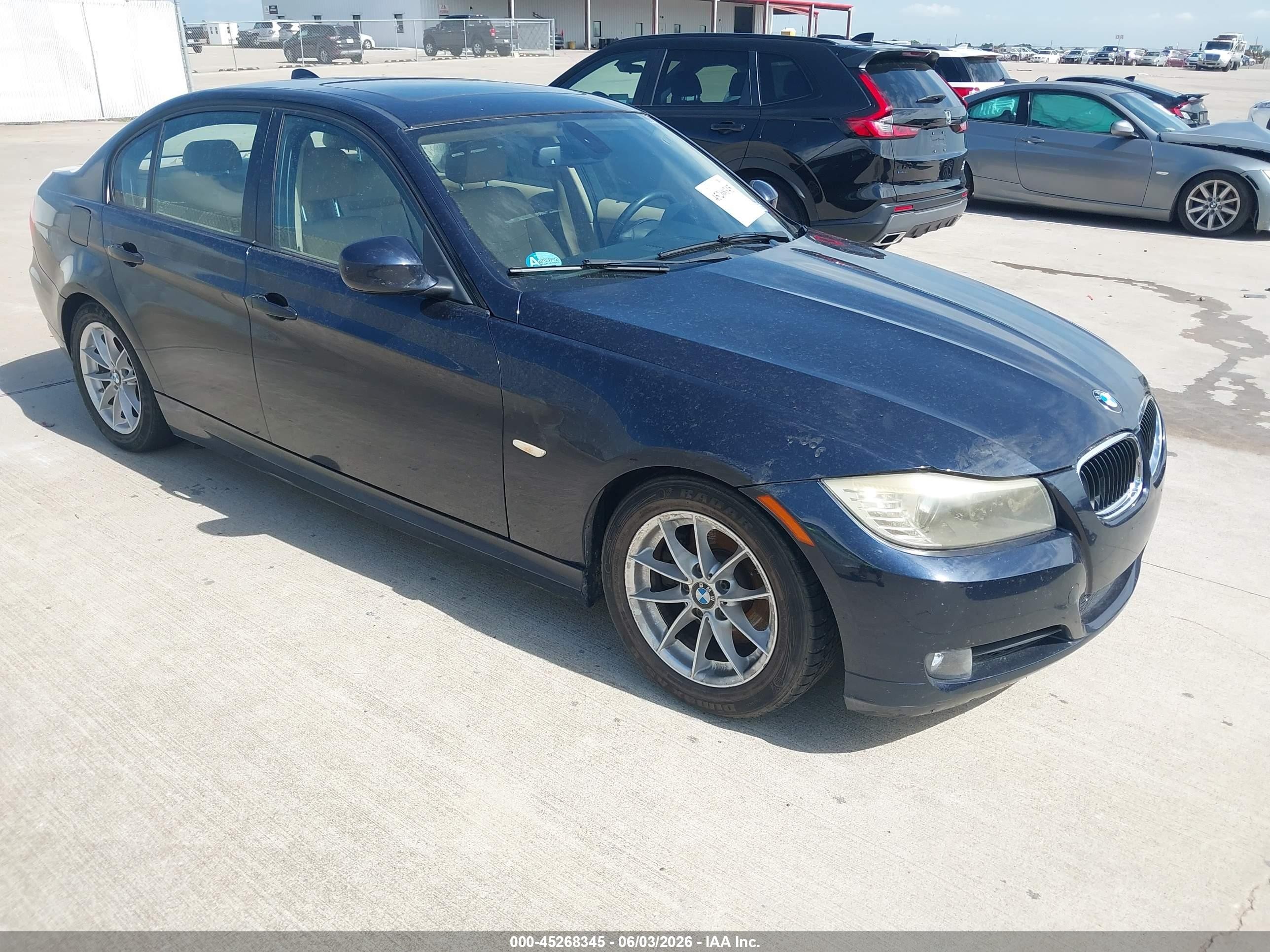 2010 Bmw 328i   Dark Blue vin: WBAPH7G52ANM52020