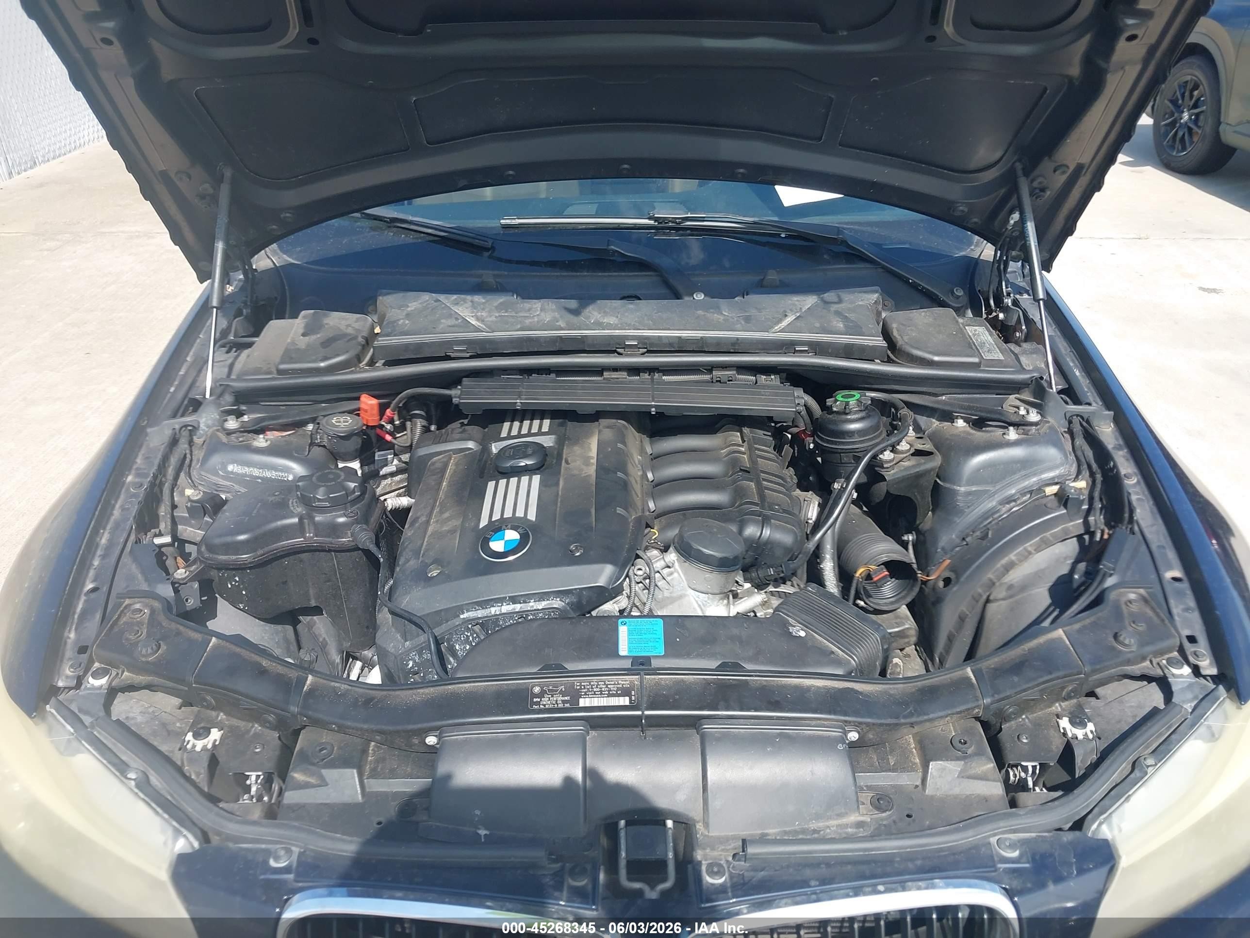 2010 Bmw 328i   Dark Blue vin: WBAPH7G52ANM52020