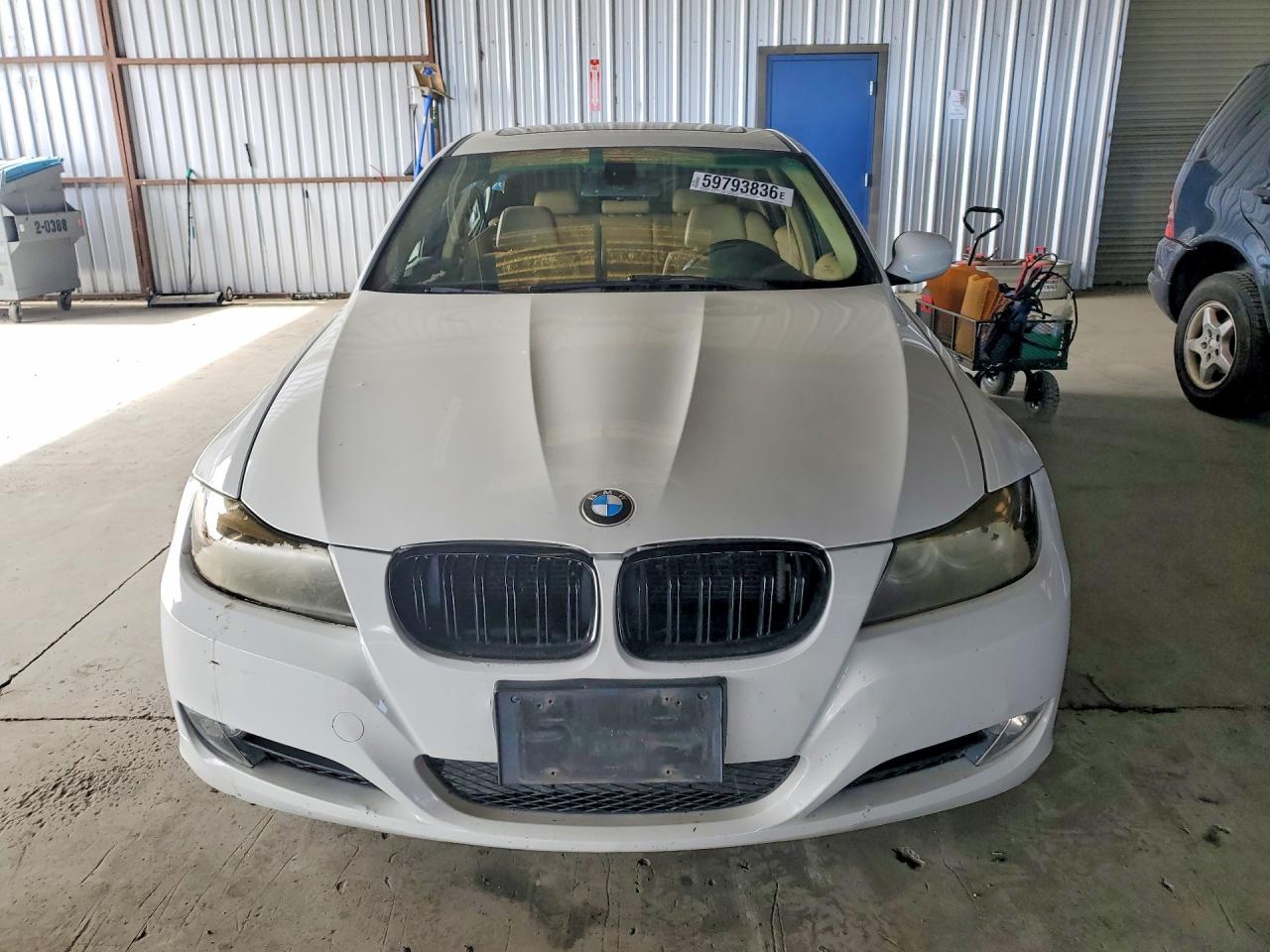 2011 Bmw 328 I White vin: WBAPH7G52BNM55288
