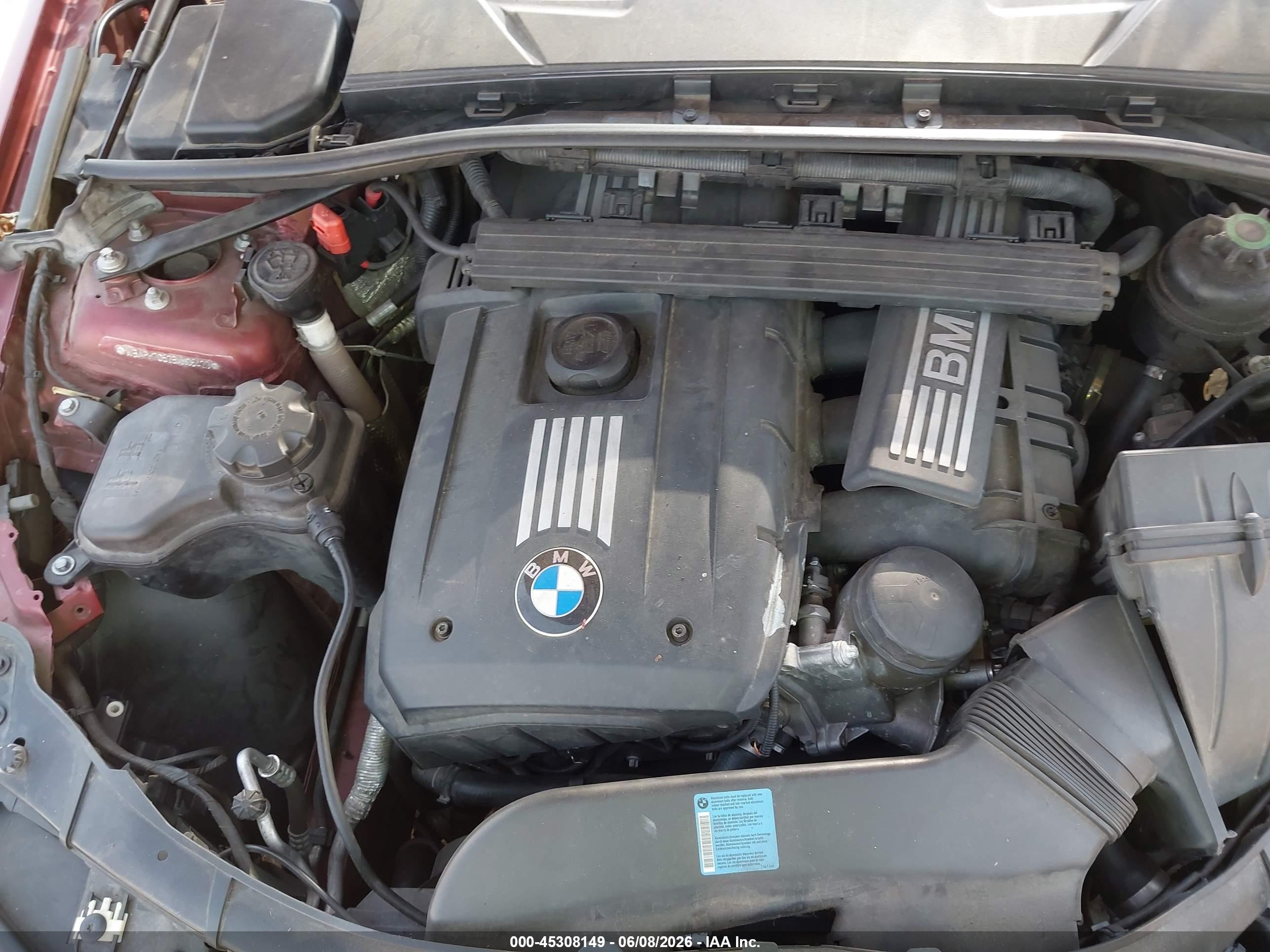 2011 Bmw 328i   Burgundy vin: WBAPH7G52BNN06420