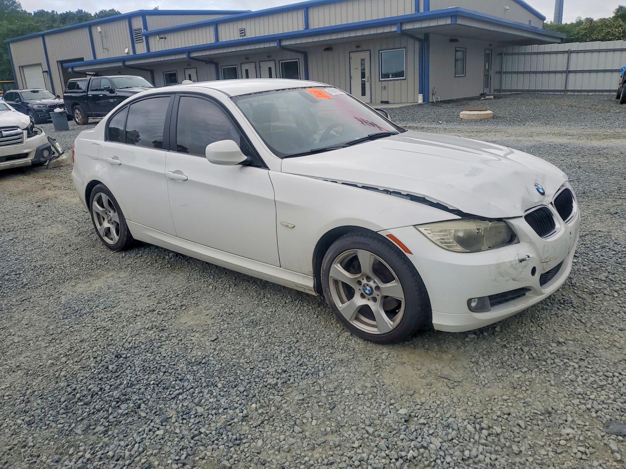 2010 Bmw 328 I White vin: WBAPH7G53ANM48817
