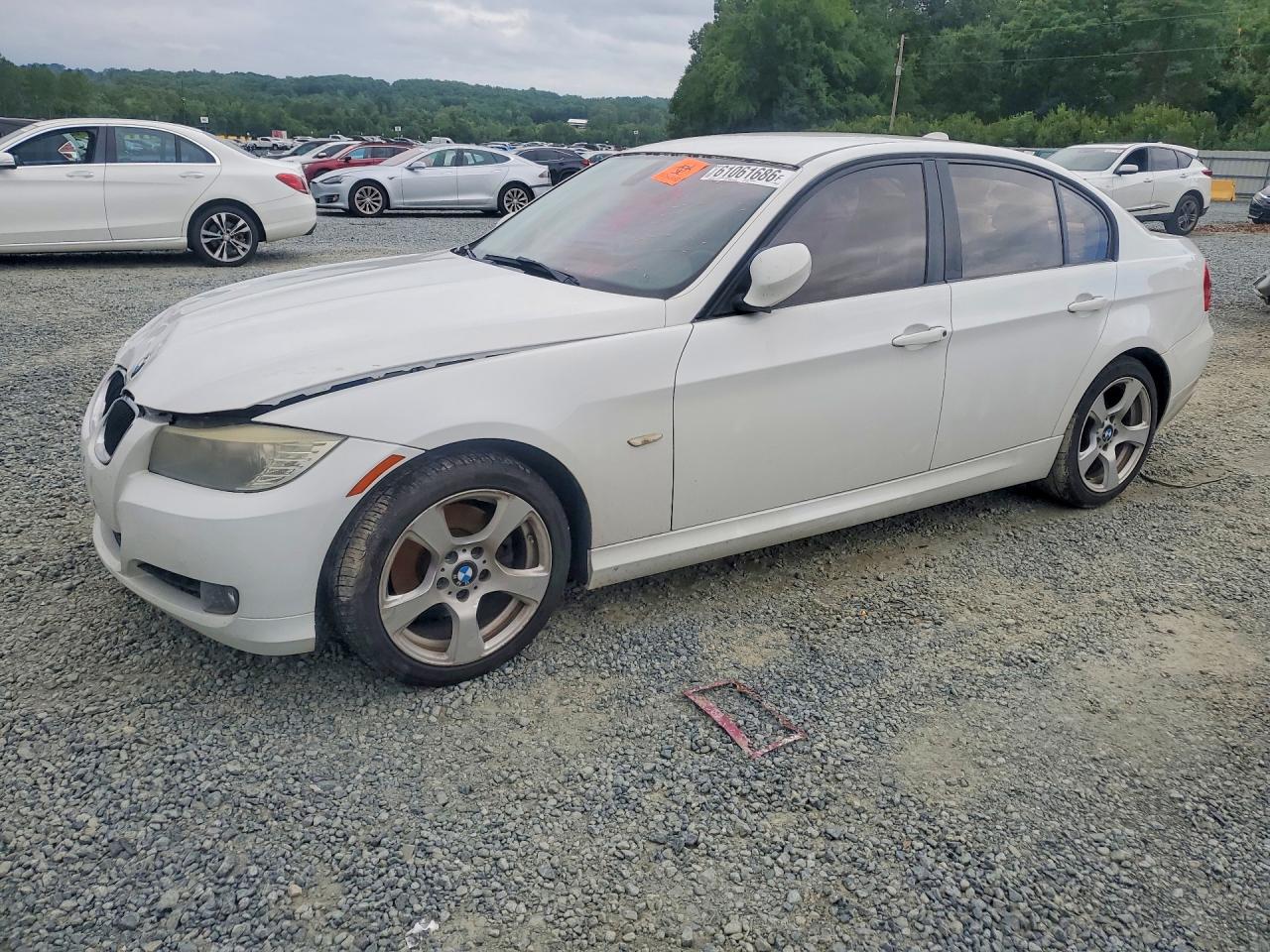 2010 Bmw 328 I White vin: WBAPH7G53ANM48817