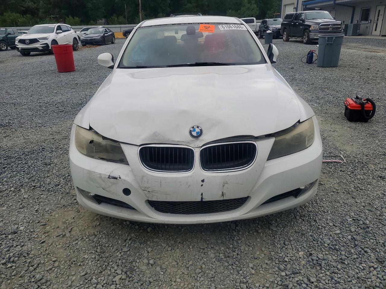 2010 Bmw 328 I White vin: WBAPH7G53ANM48817