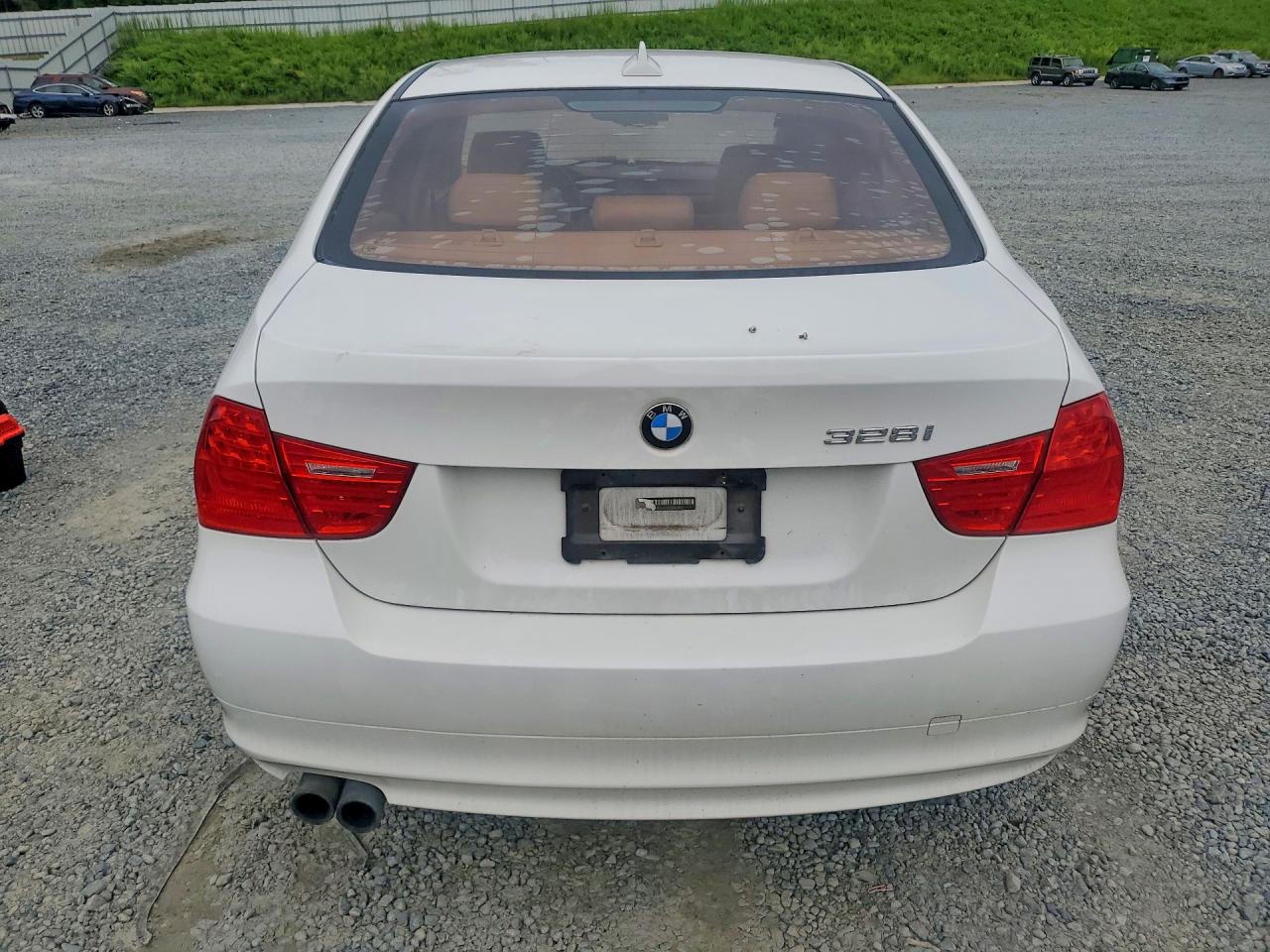 2010 Bmw 328 I White vin: WBAPH7G53ANM48817