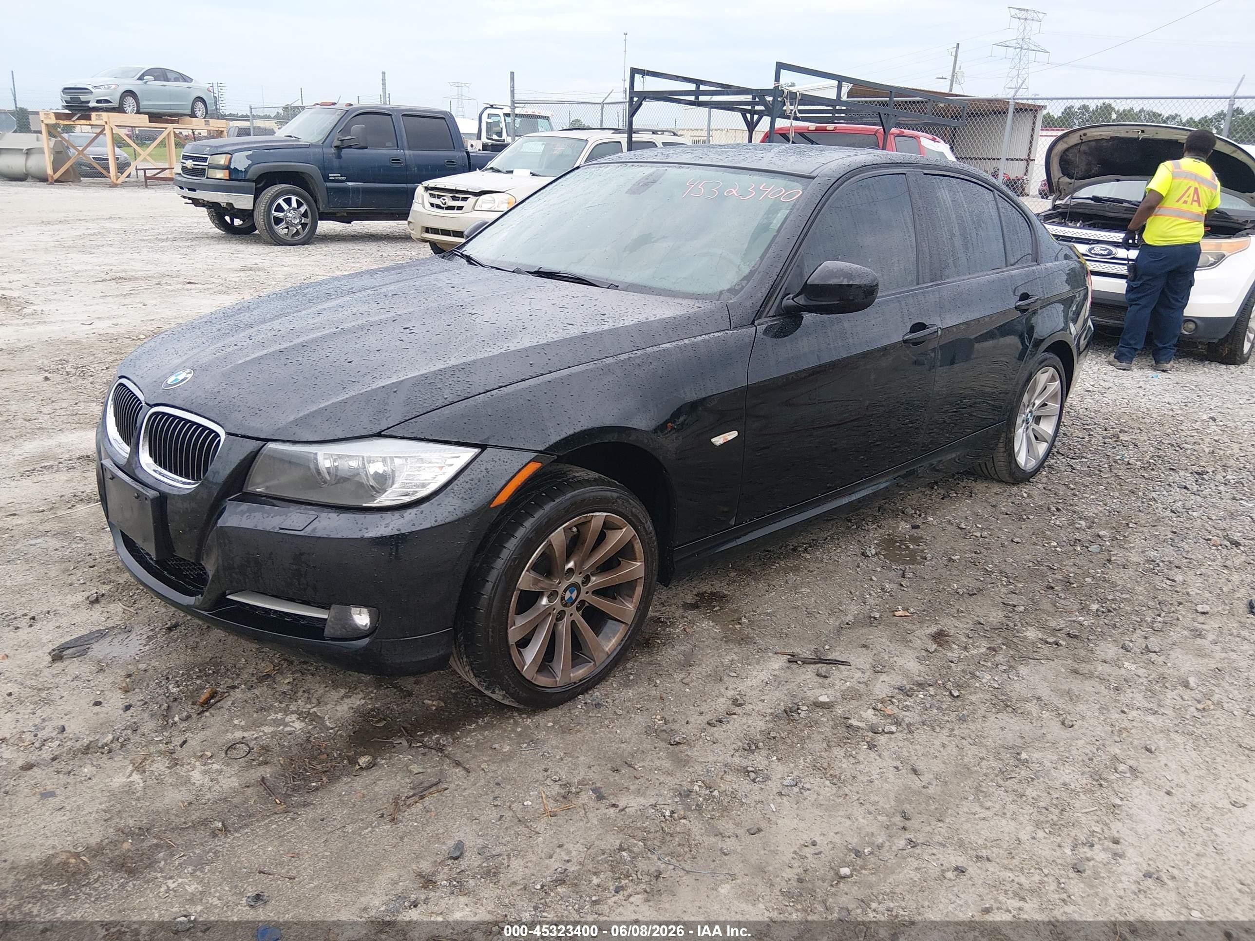 2011 Bmw 328i   Black vin: WBAPH7G53BNM54960