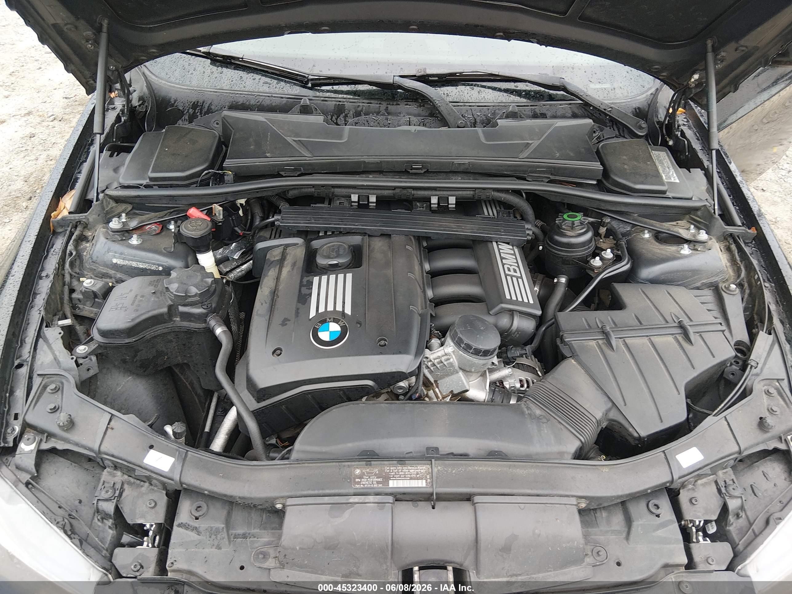 2011 Bmw 328i   Black vin: WBAPH7G53BNM54960