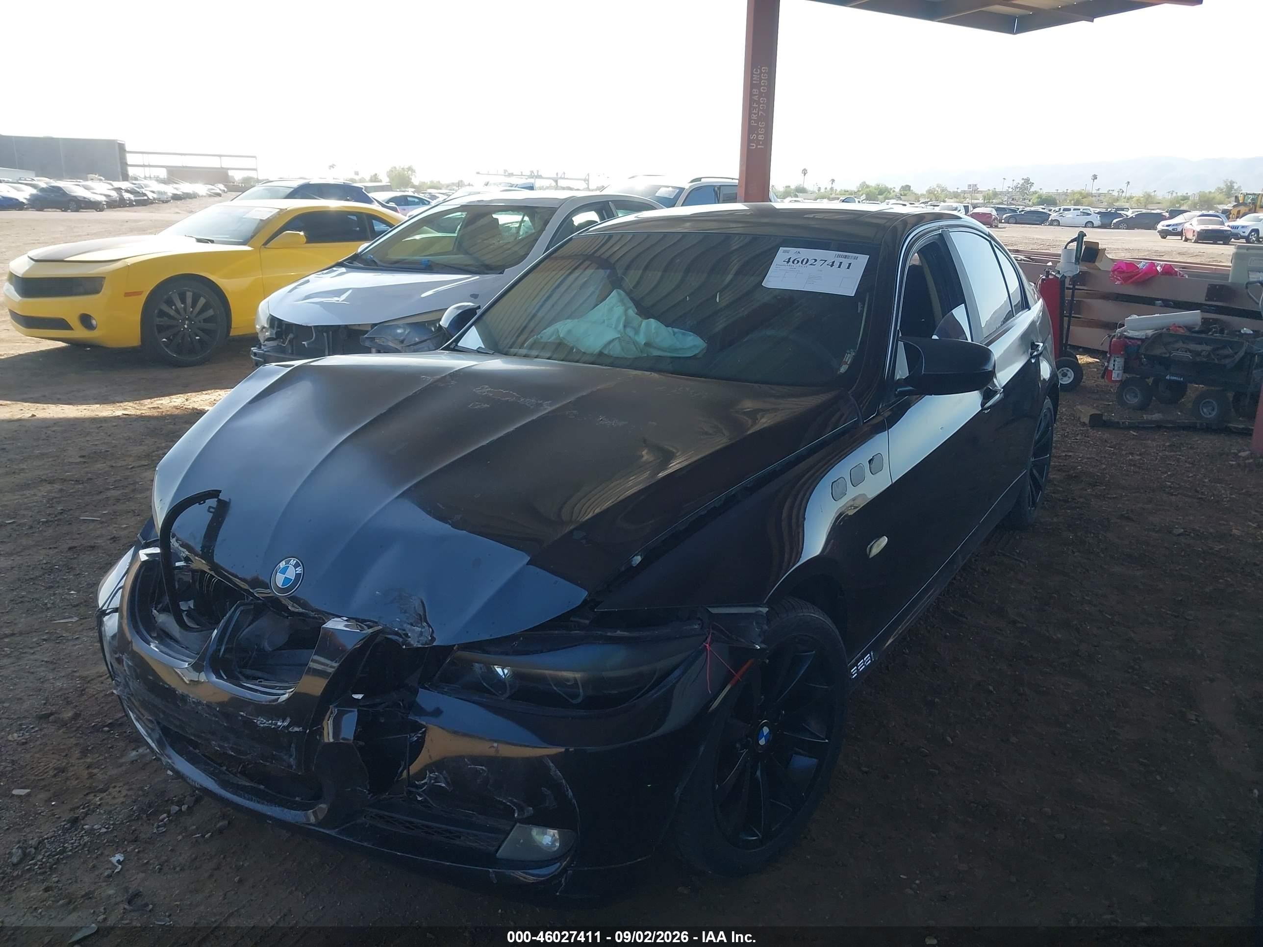 2011 Bmw 328i   Black vin: WBAPH7G53BNM57518