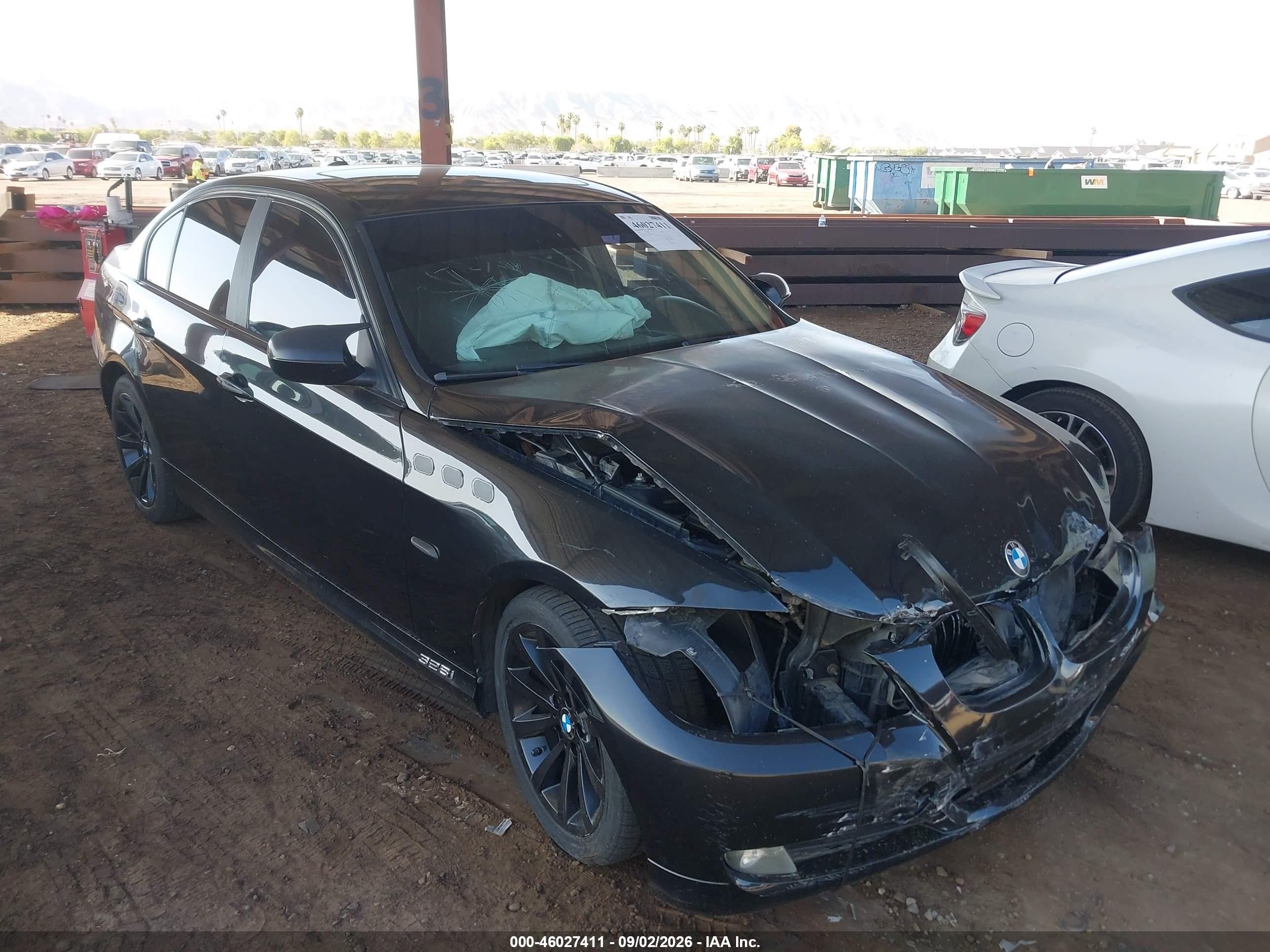 2011 Bmw 328i   Black vin: WBAPH7G53BNM57518
