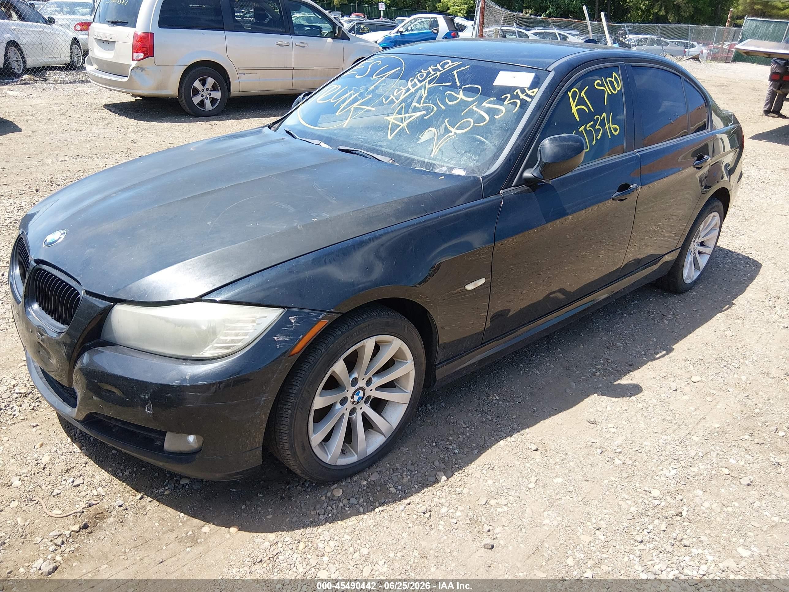 2011 Bmw 328i   Black vin: WBAPH7G53BNN02103