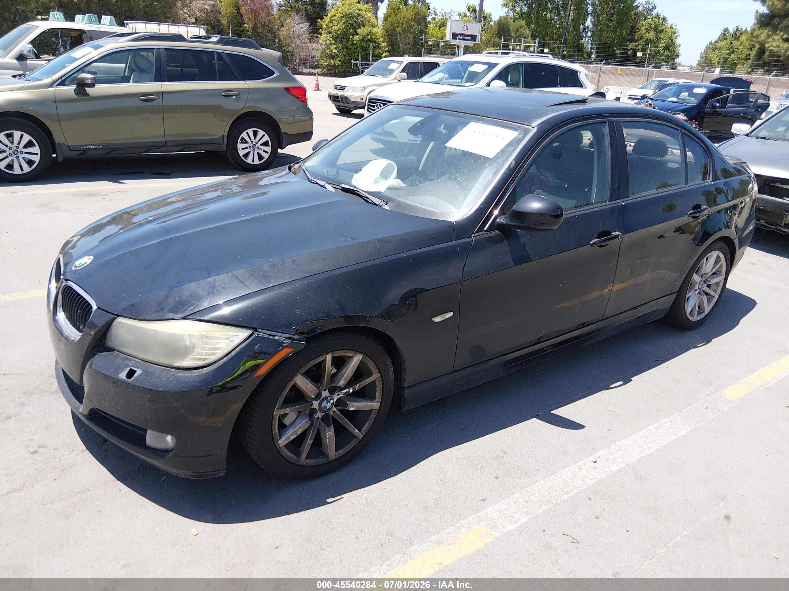 2011 Bmw 328i   Black vin: WBAPH7G53BNN02358