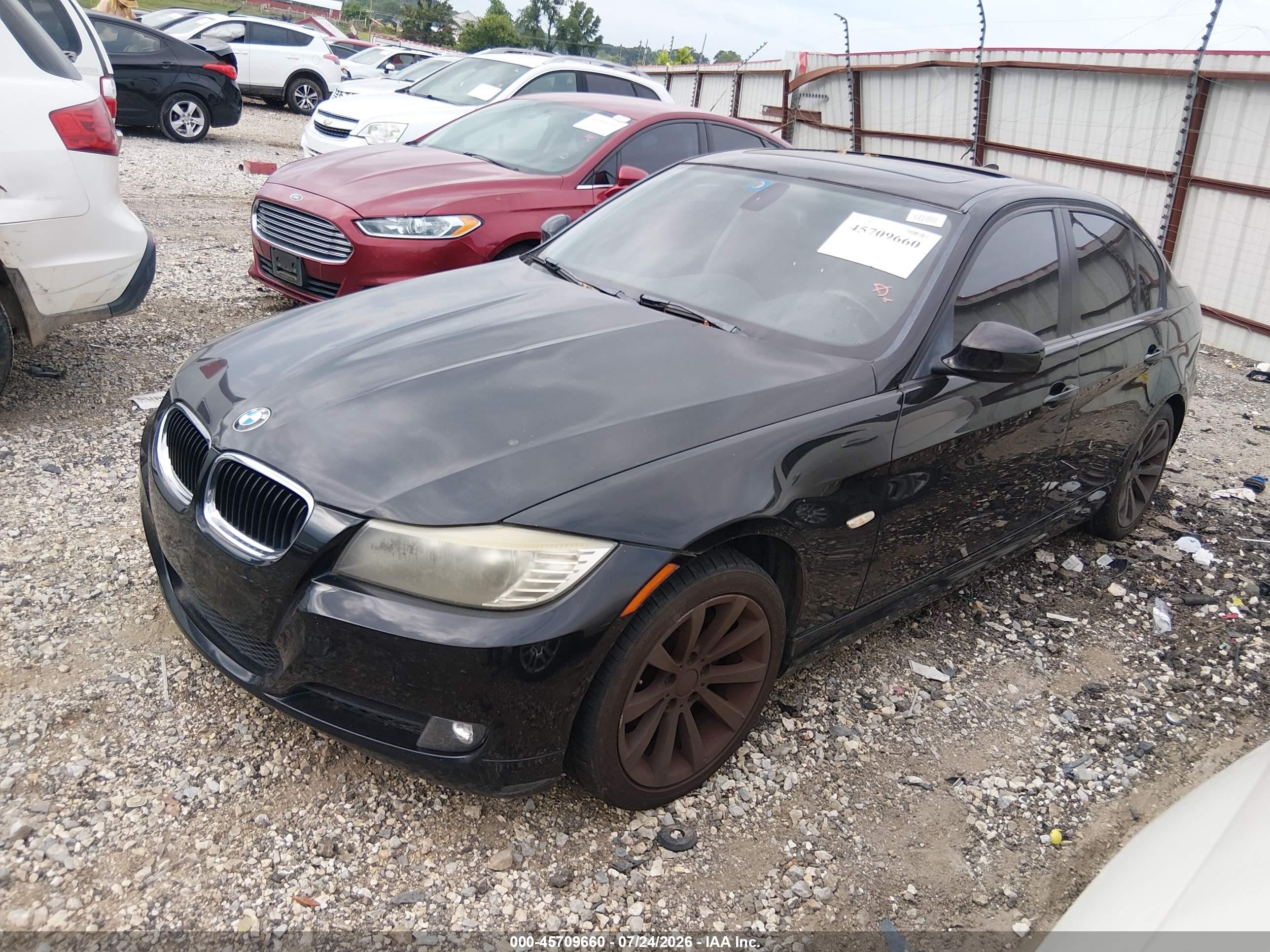 2011 Bmw 328i   Black vin: WBAPH7G53BNN03400