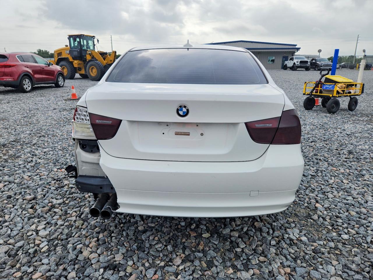2011 Bmw 328 I White vin: WBAPH7G53BNN05020