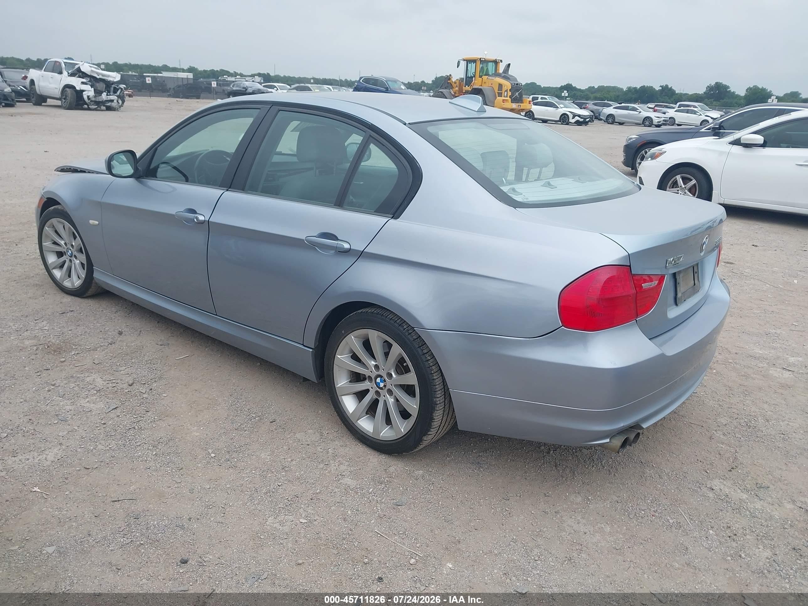 2011 Bmw 328i   Light Blue vin: WBAPH7G54BNM58080
