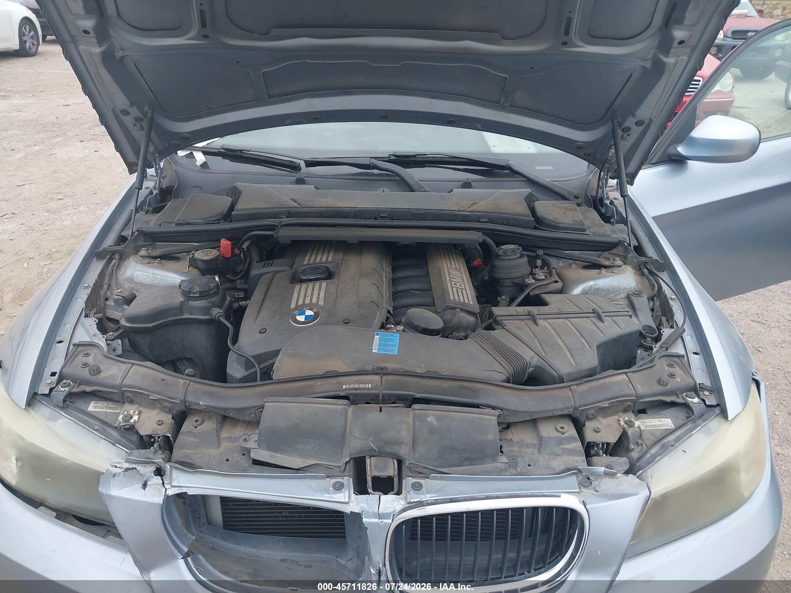 2011 Bmw 328i   Light Blue vin: WBAPH7G54BNM58080