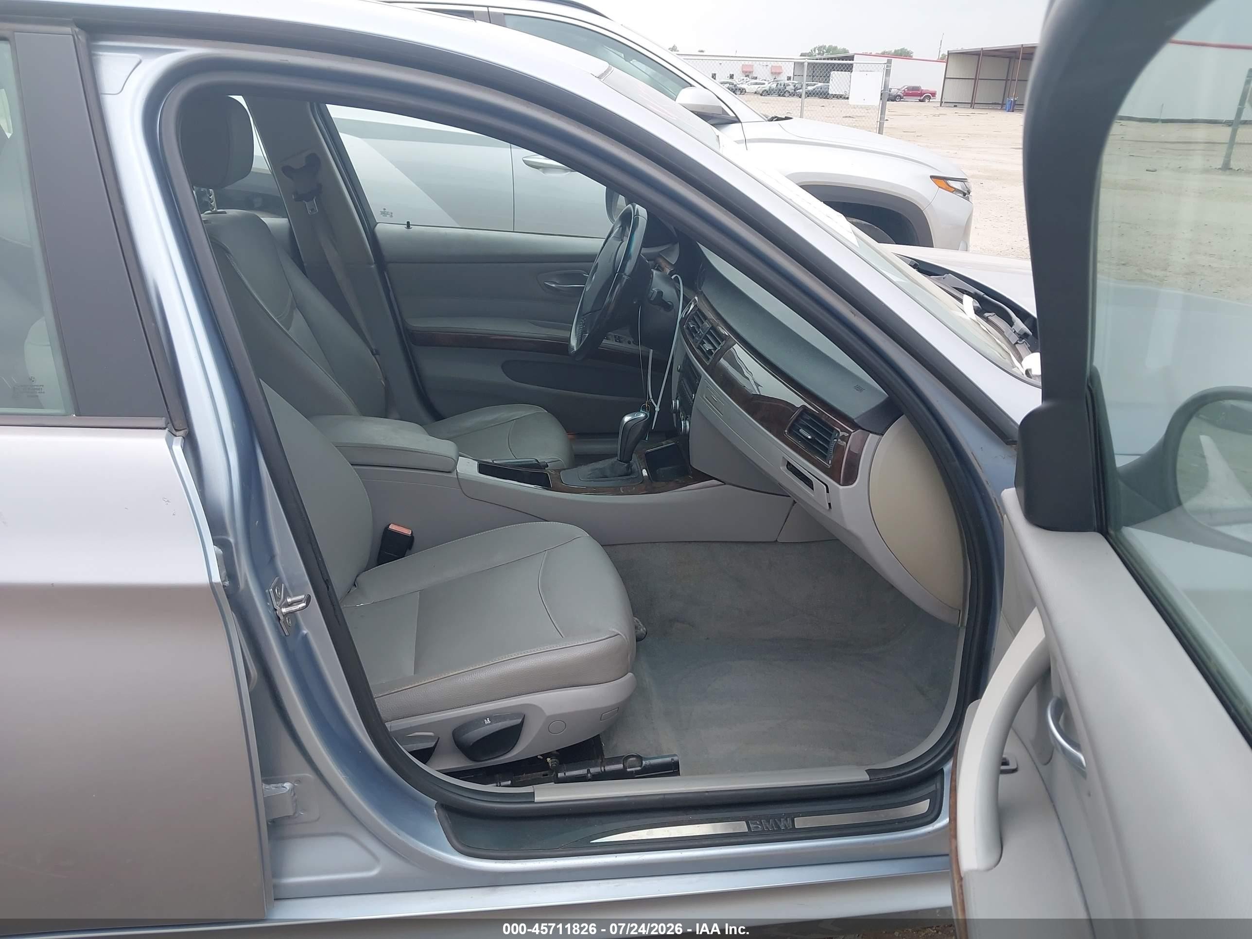2011 Bmw 328i   Light Blue vin: WBAPH7G54BNM58080