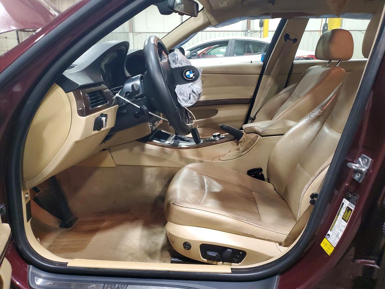 2010 Bmw 328 I Burgundy vin: WBAPH7G55ANM54165