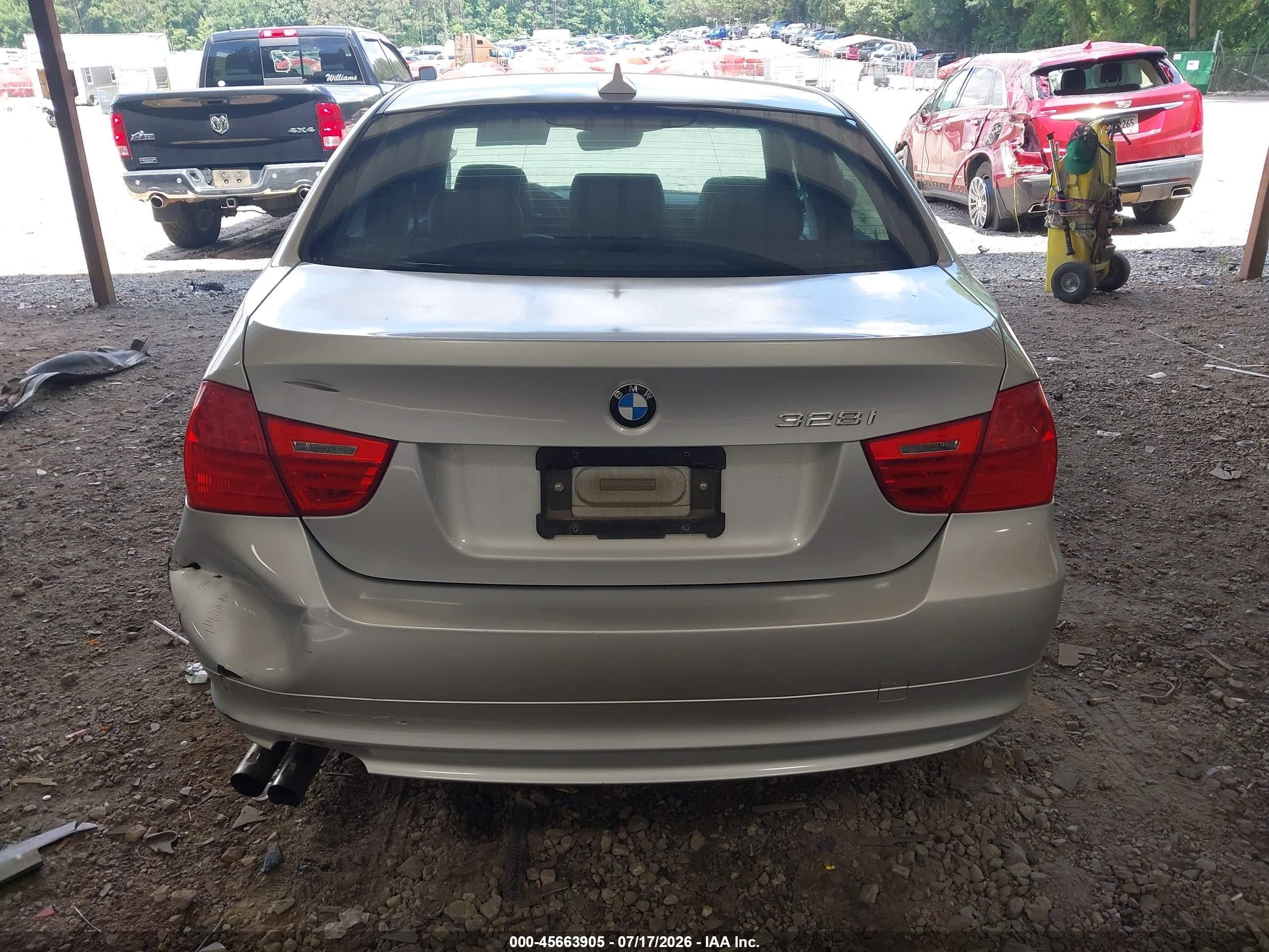 2011 Bmw 328i   Beige vin: WBAPH7G55BNM56533