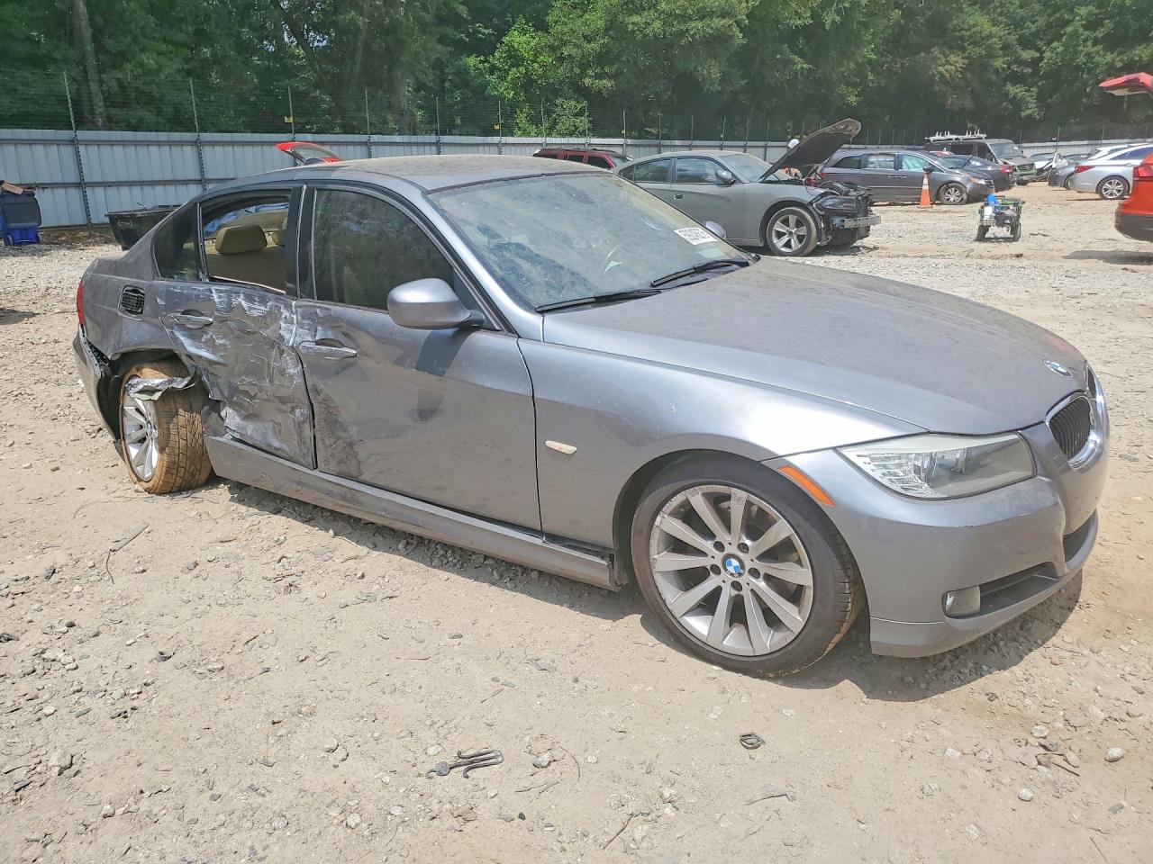 2011 Bmw 328 I Silver vin: WBAPH7G56BNM55861