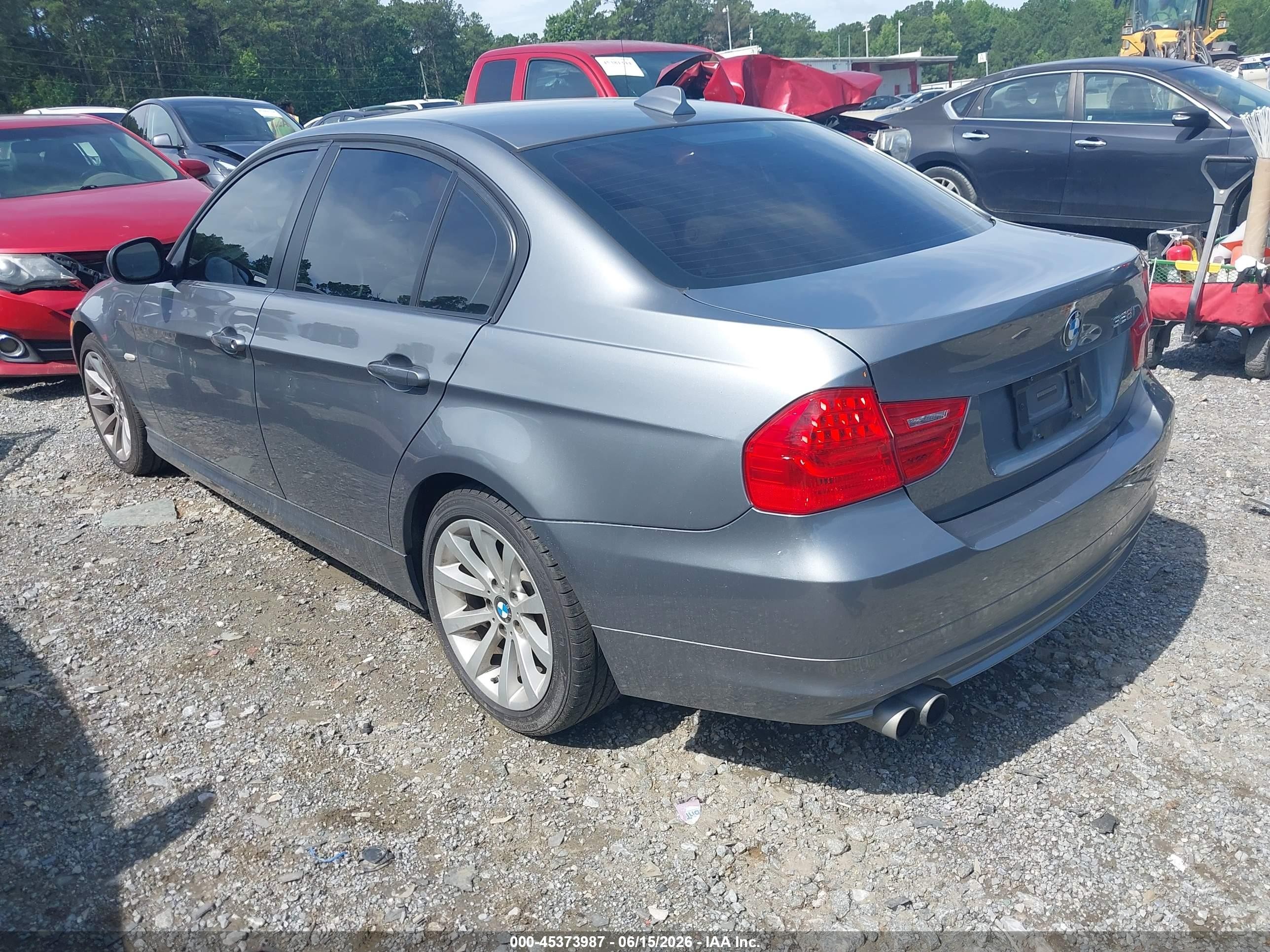 2011 Bmw 328i   Gray vin: WBAPH7G56BNM57769