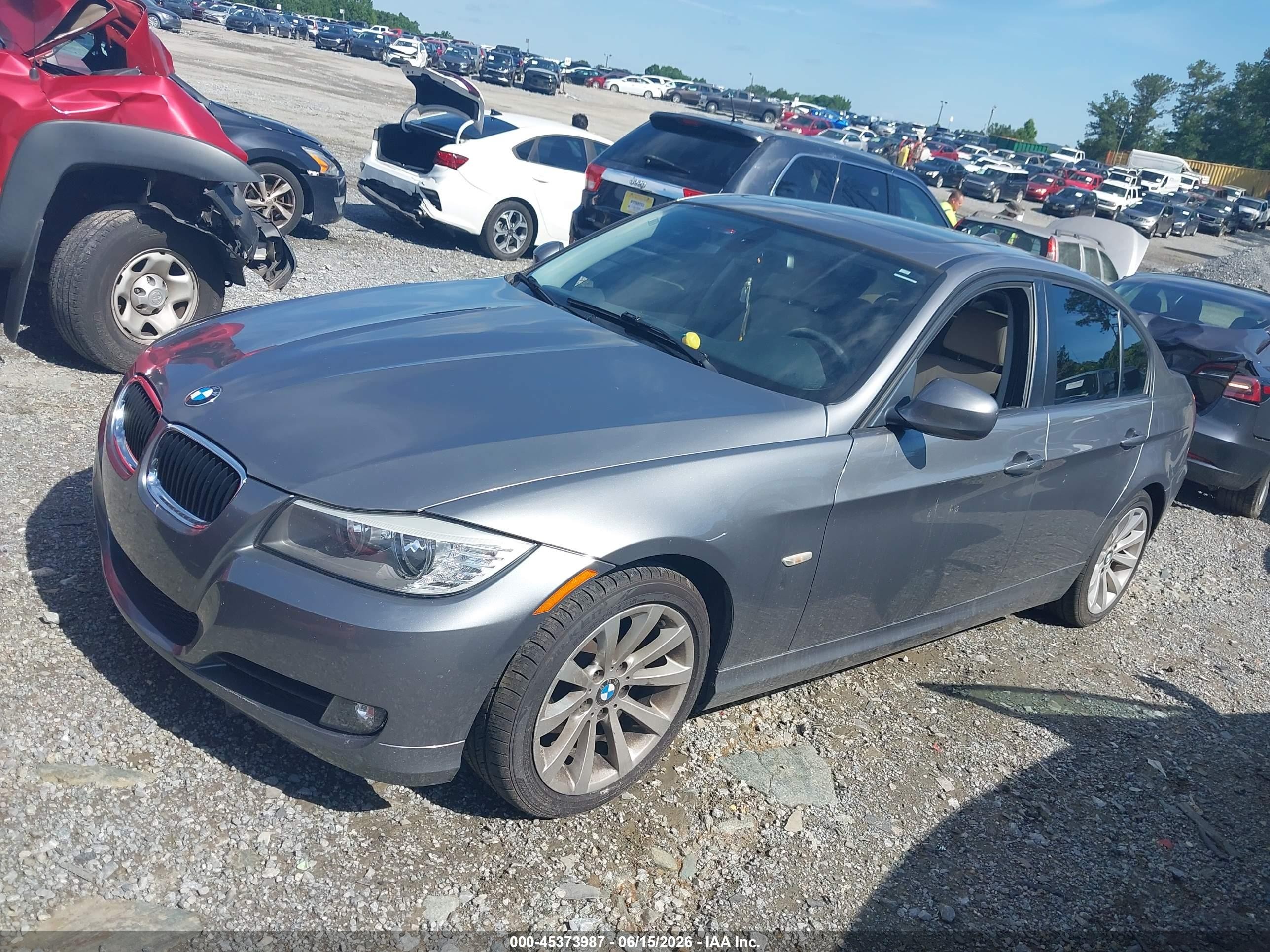 2011 Bmw 328i   Gray vin: WBAPH7G56BNM57769