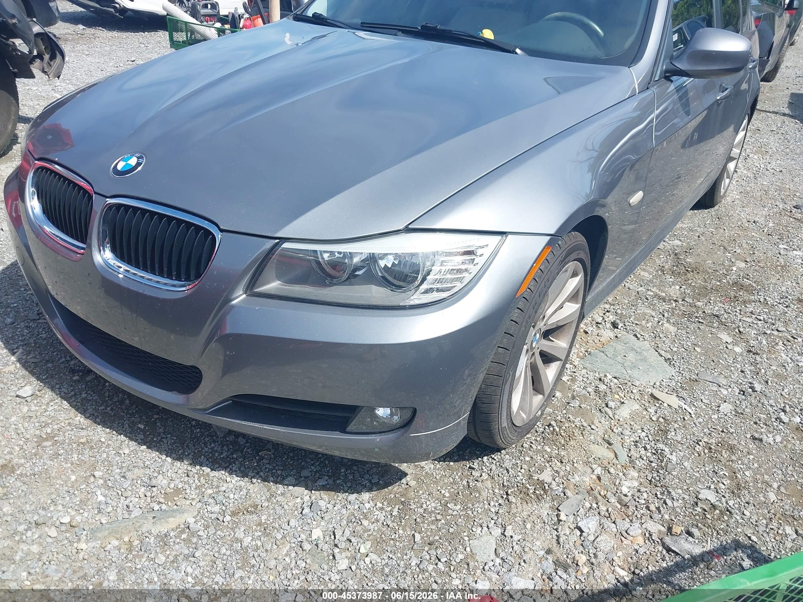 2011 Bmw 328i   Gray vin: WBAPH7G56BNM57769