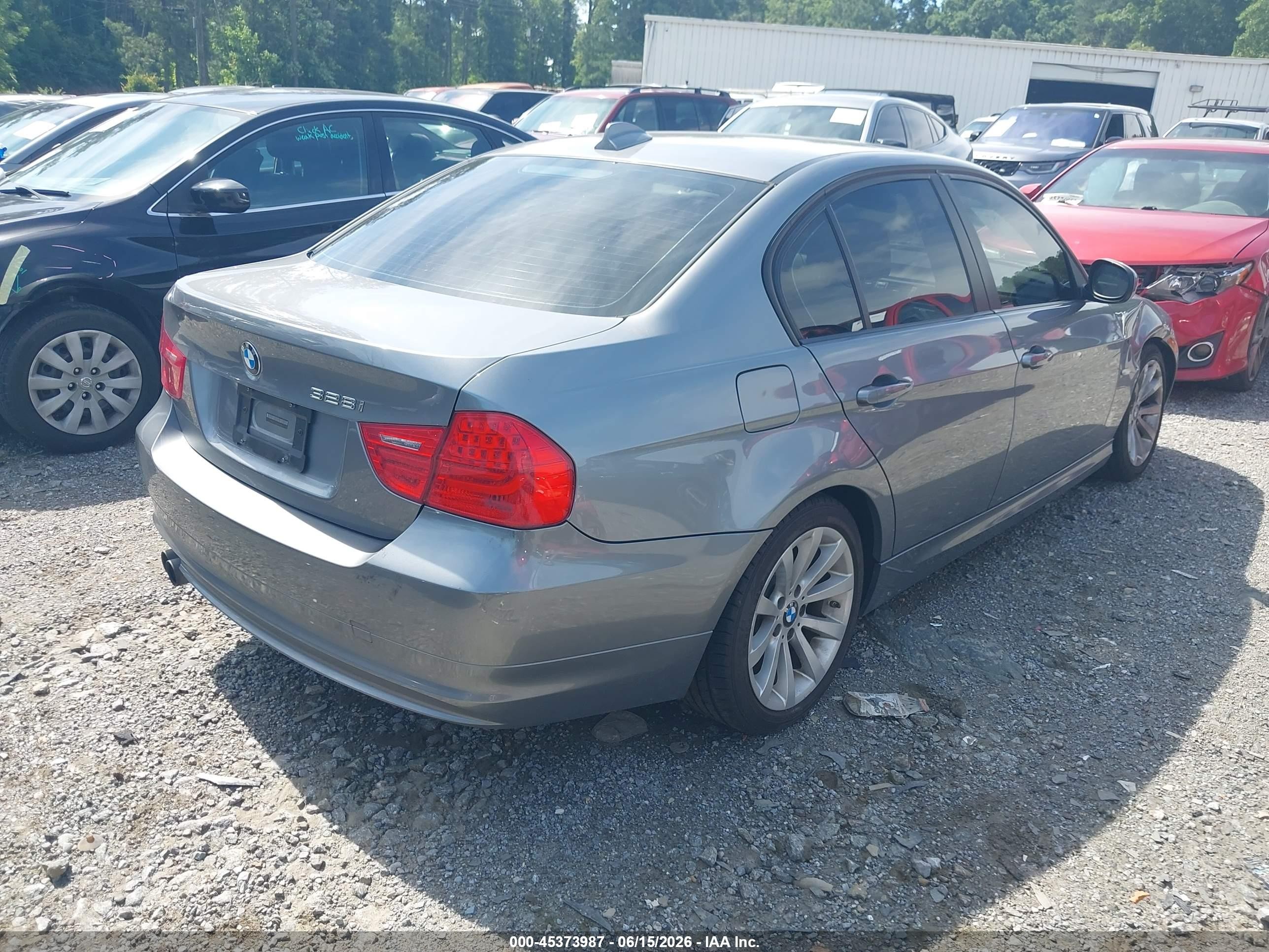 2011 Bmw 328i   Gray vin: WBAPH7G56BNM57769