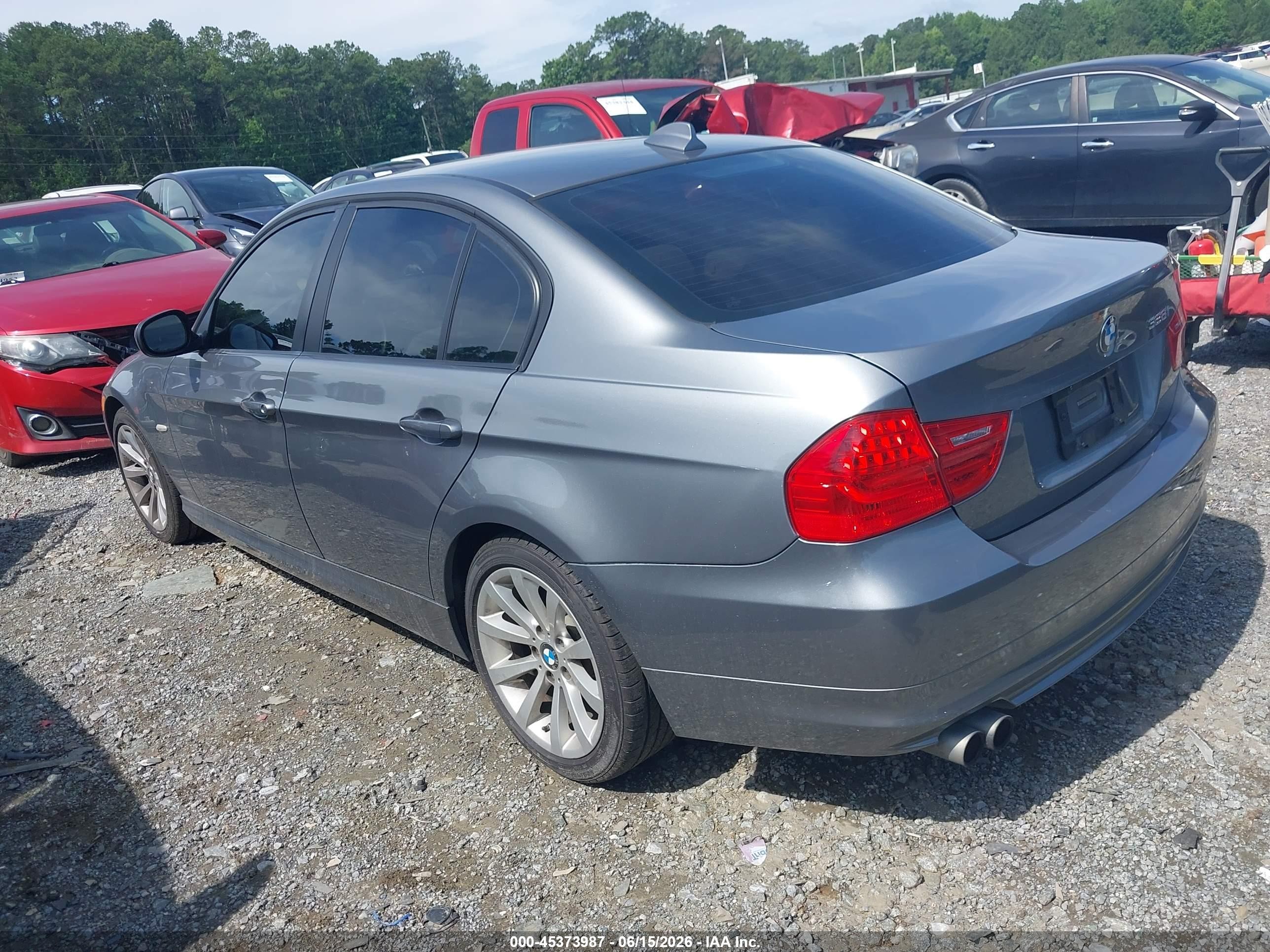 2011 Bmw 328i   Gray vin: WBAPH7G56BNM57769