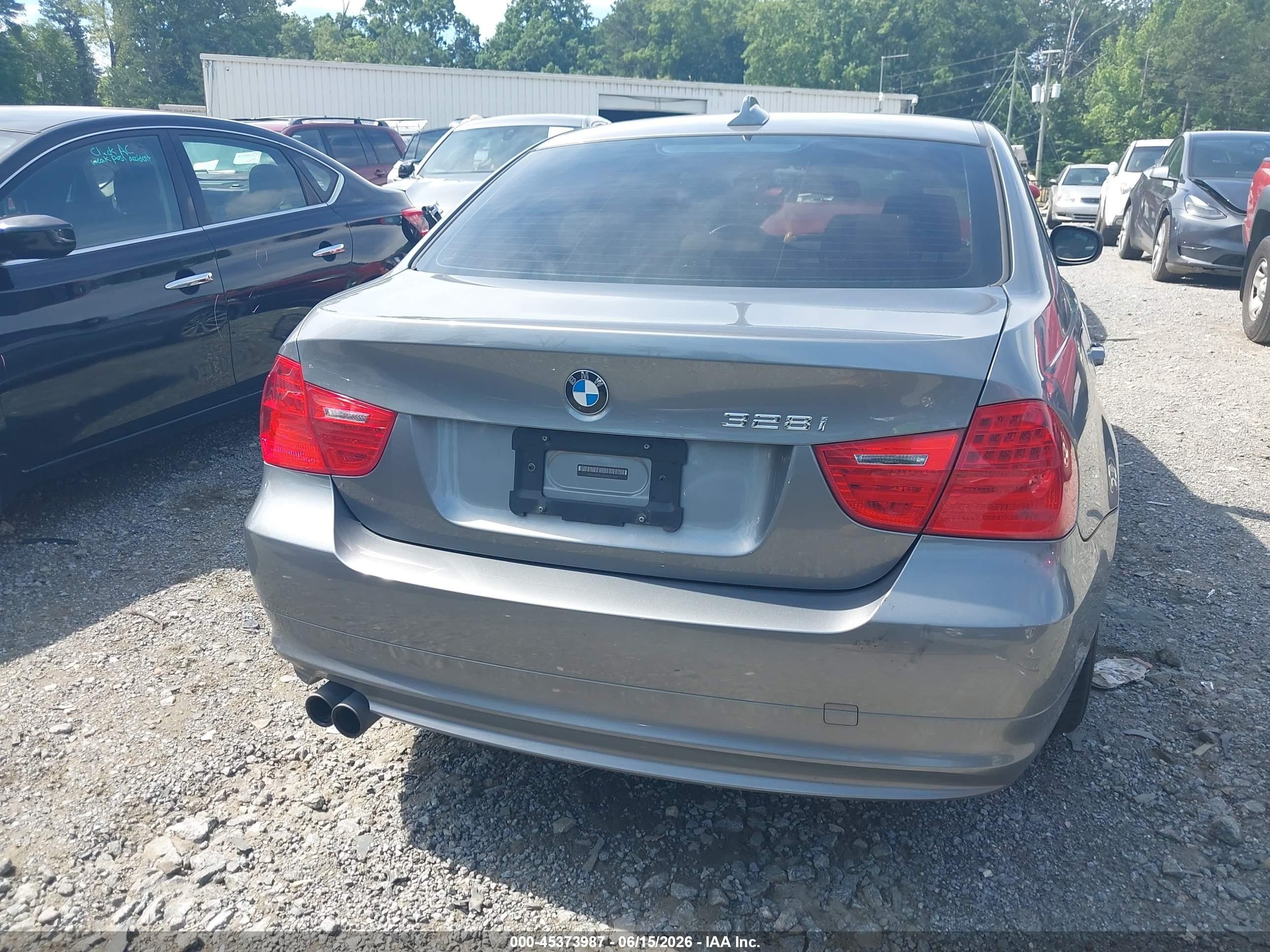 2011 Bmw 328i   Gray vin: WBAPH7G56BNM57769