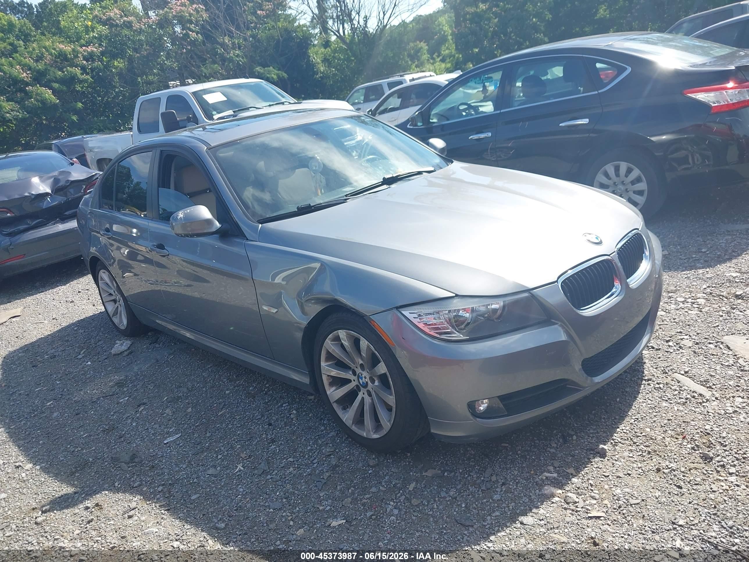 2011 Bmw 328i   Gray vin: WBAPH7G56BNM57769